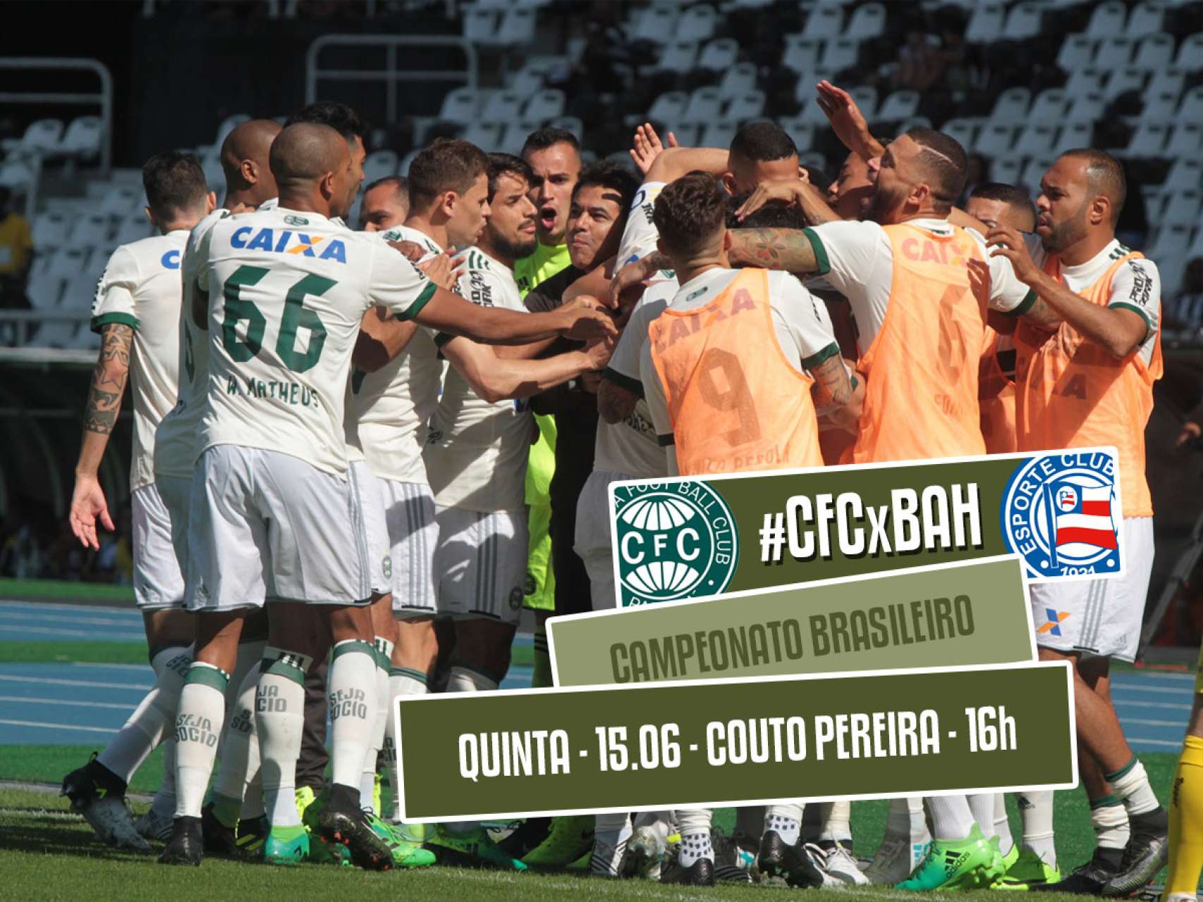 Pr�-jogo #CFCxBAH