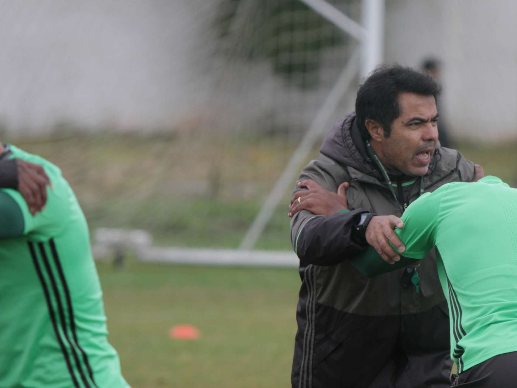 Comando diante do Flamengo