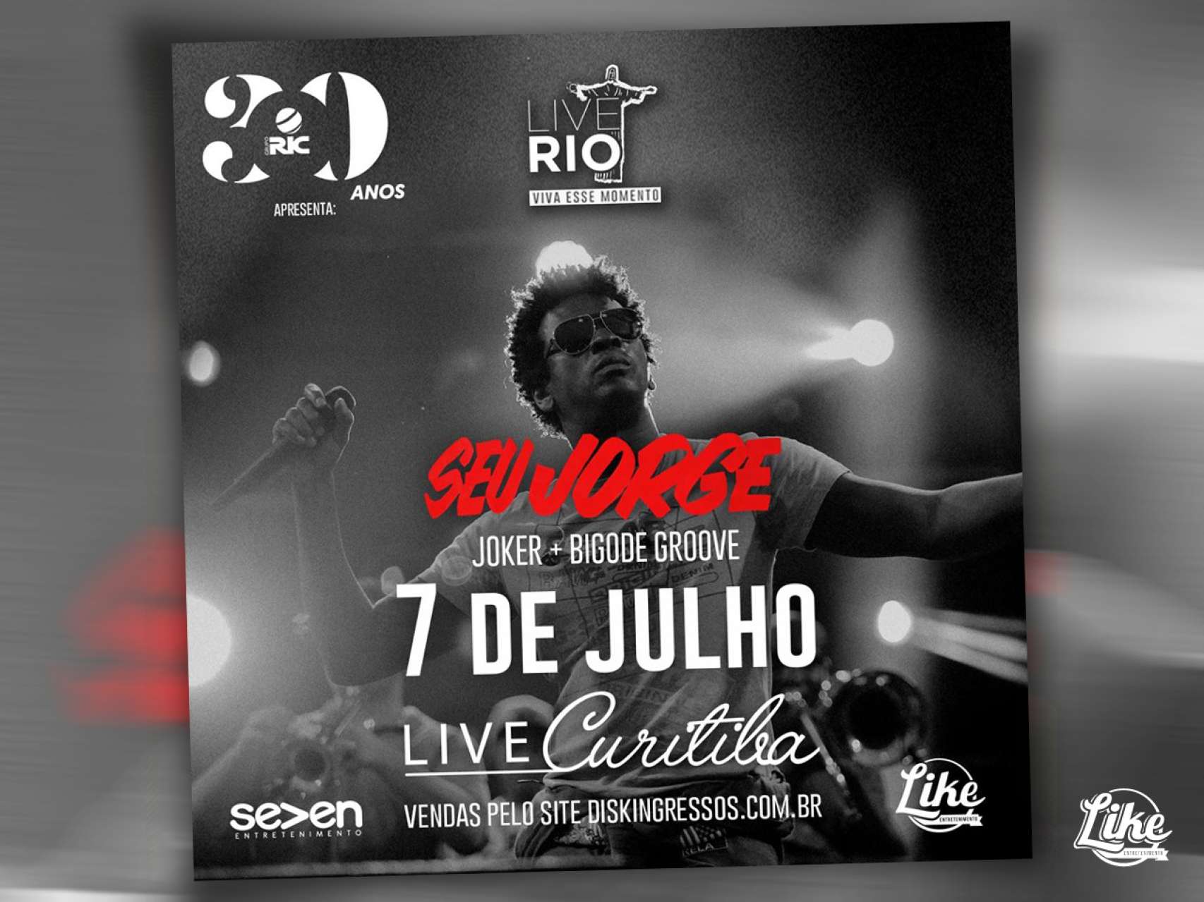 Ingressos para show no Goleada Coxa-Branca