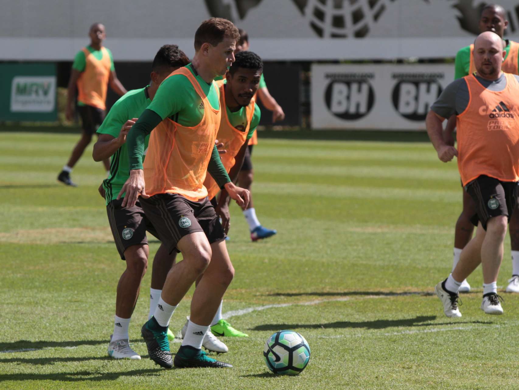 Galeria do treino em BH