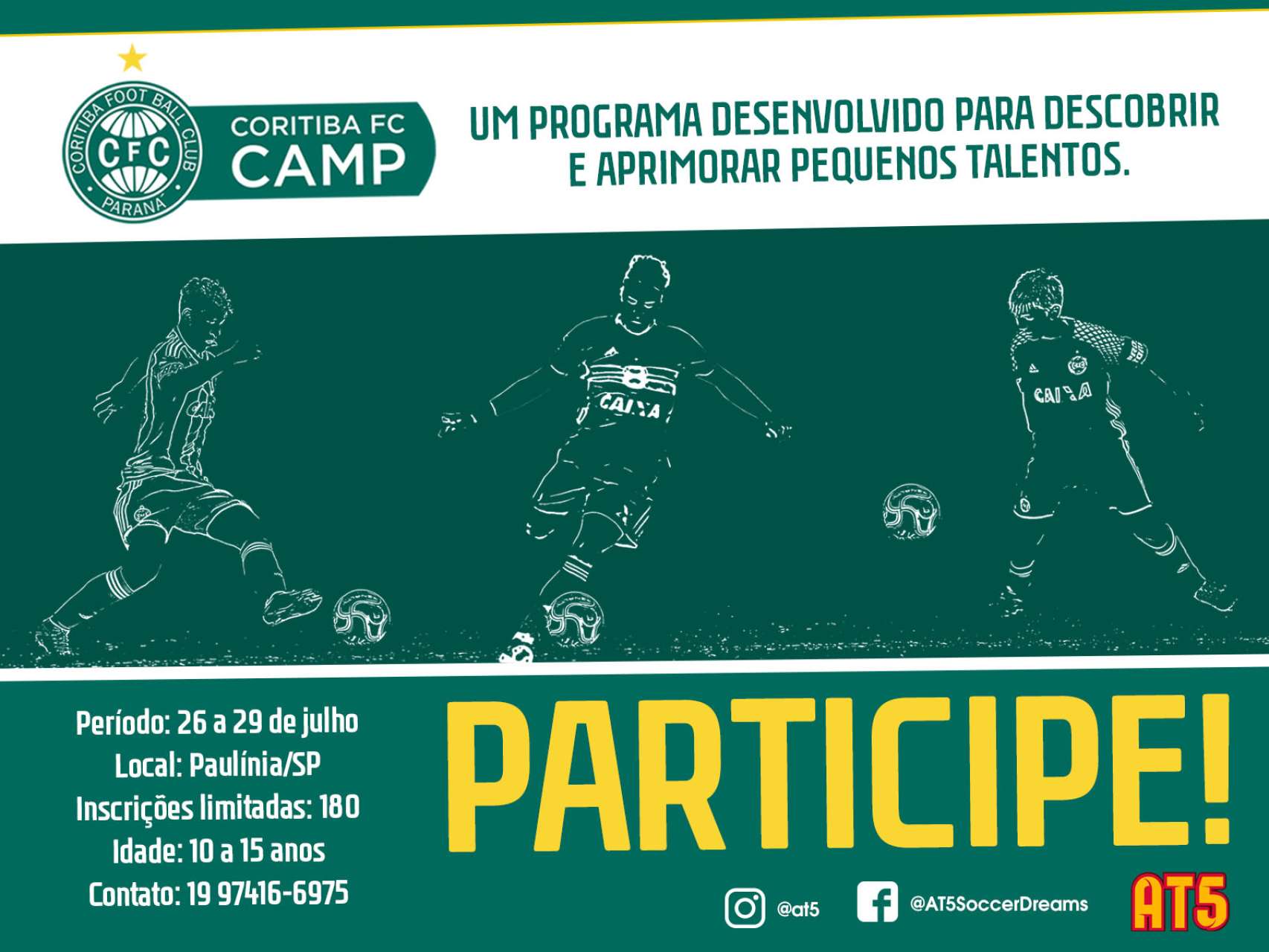 Coritiba Camp agita interior de S�o Paulo