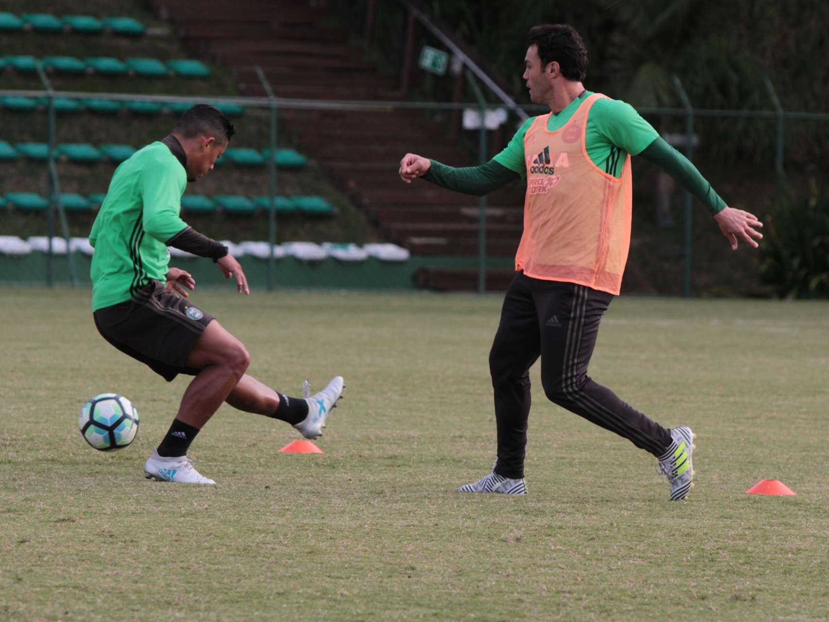 Fotos do treino no Janguito Malucelli