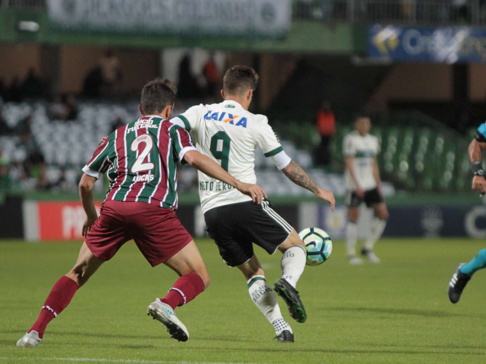 N�meros de Fluminense x Coritiba