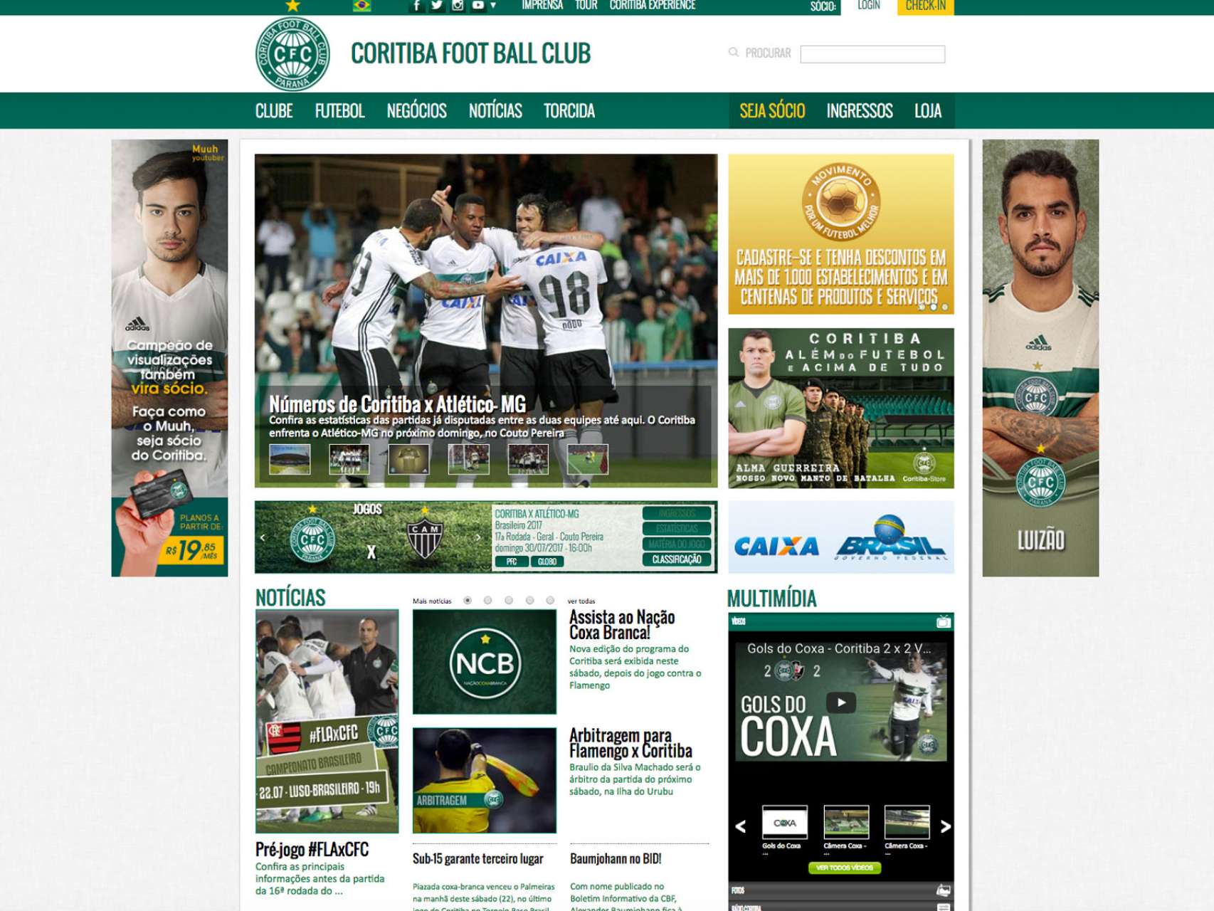 Site fora do ar!