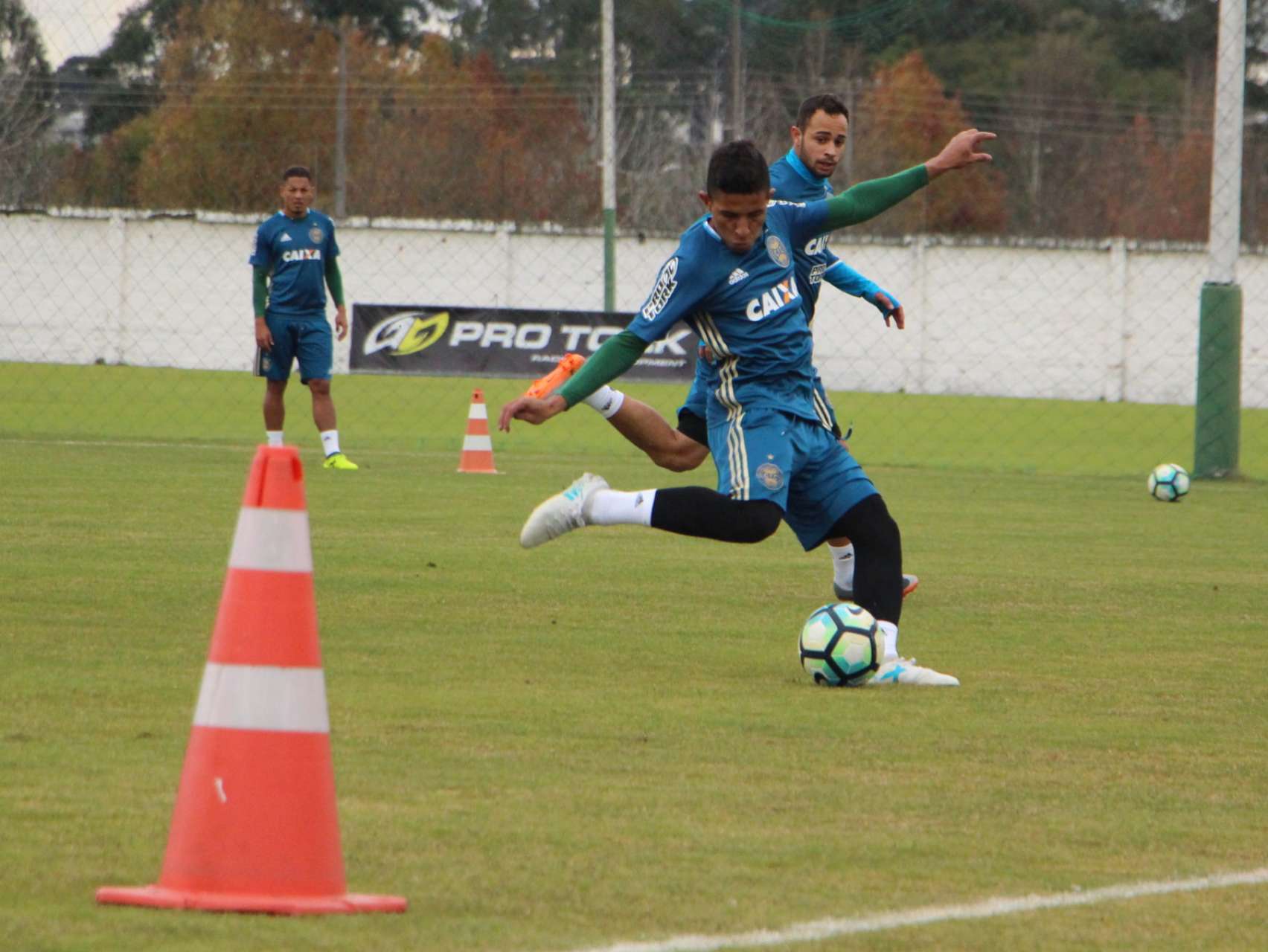 Galeria: treino de sexta