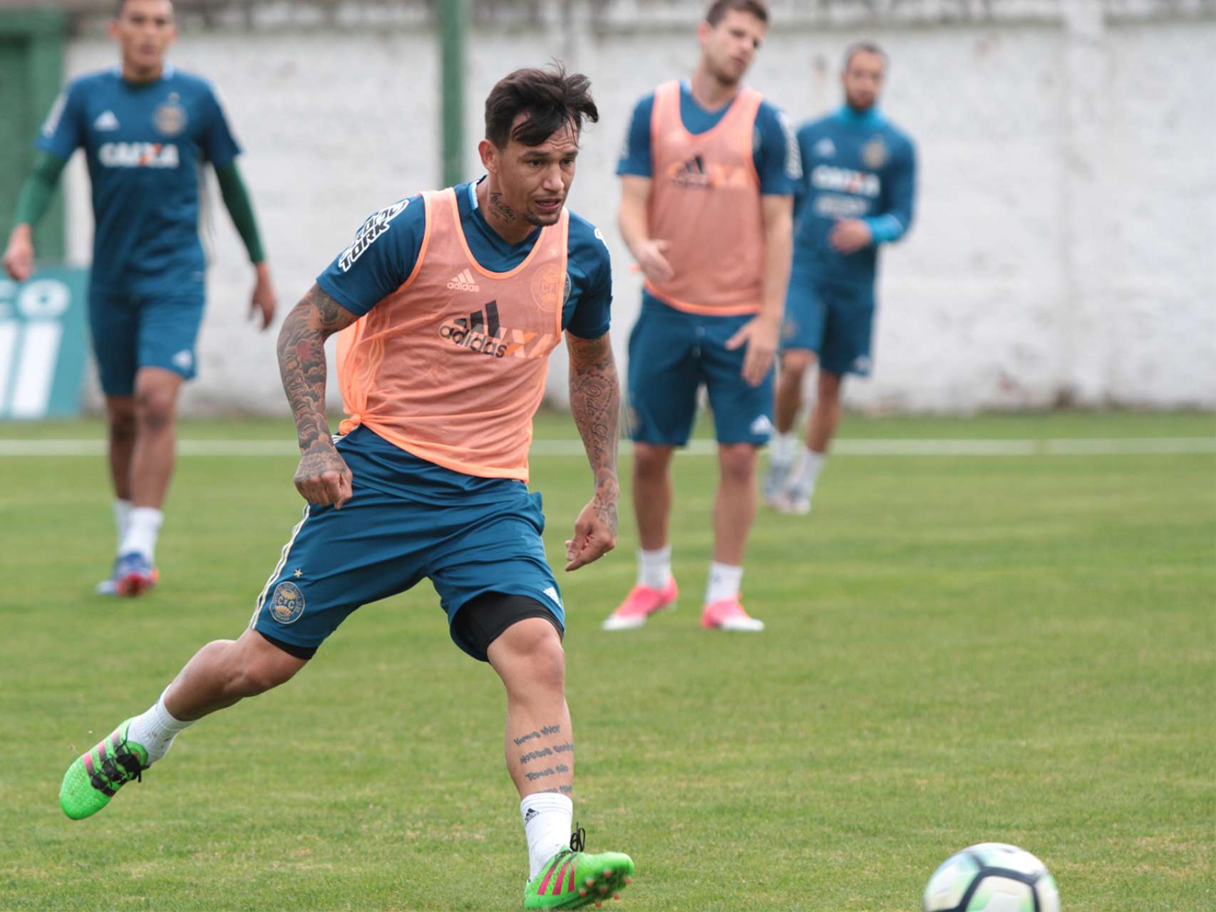 Imagens do treino que fechou a quarta-feira
