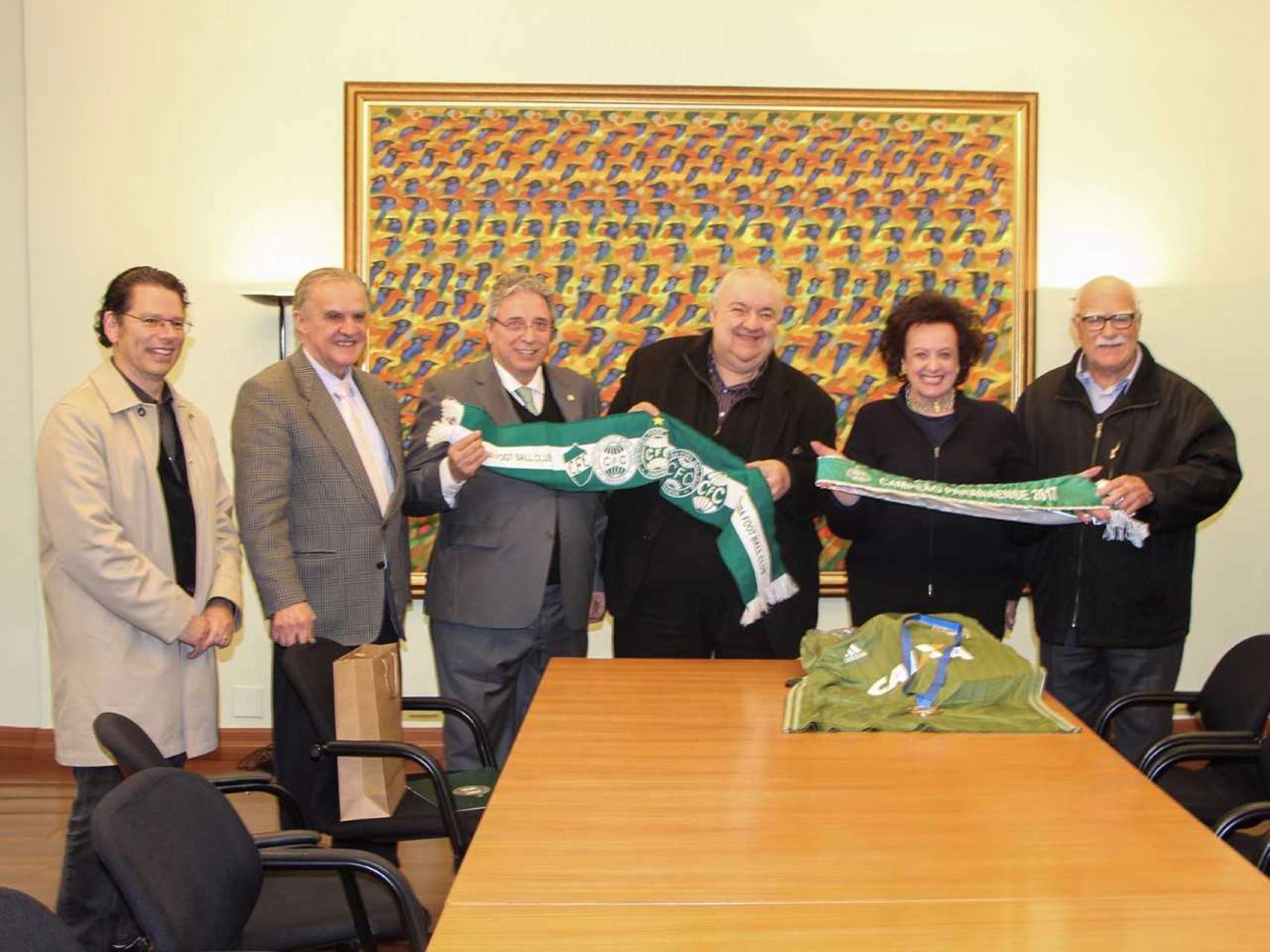 Visita cordial ao prefeito de Curitiba 