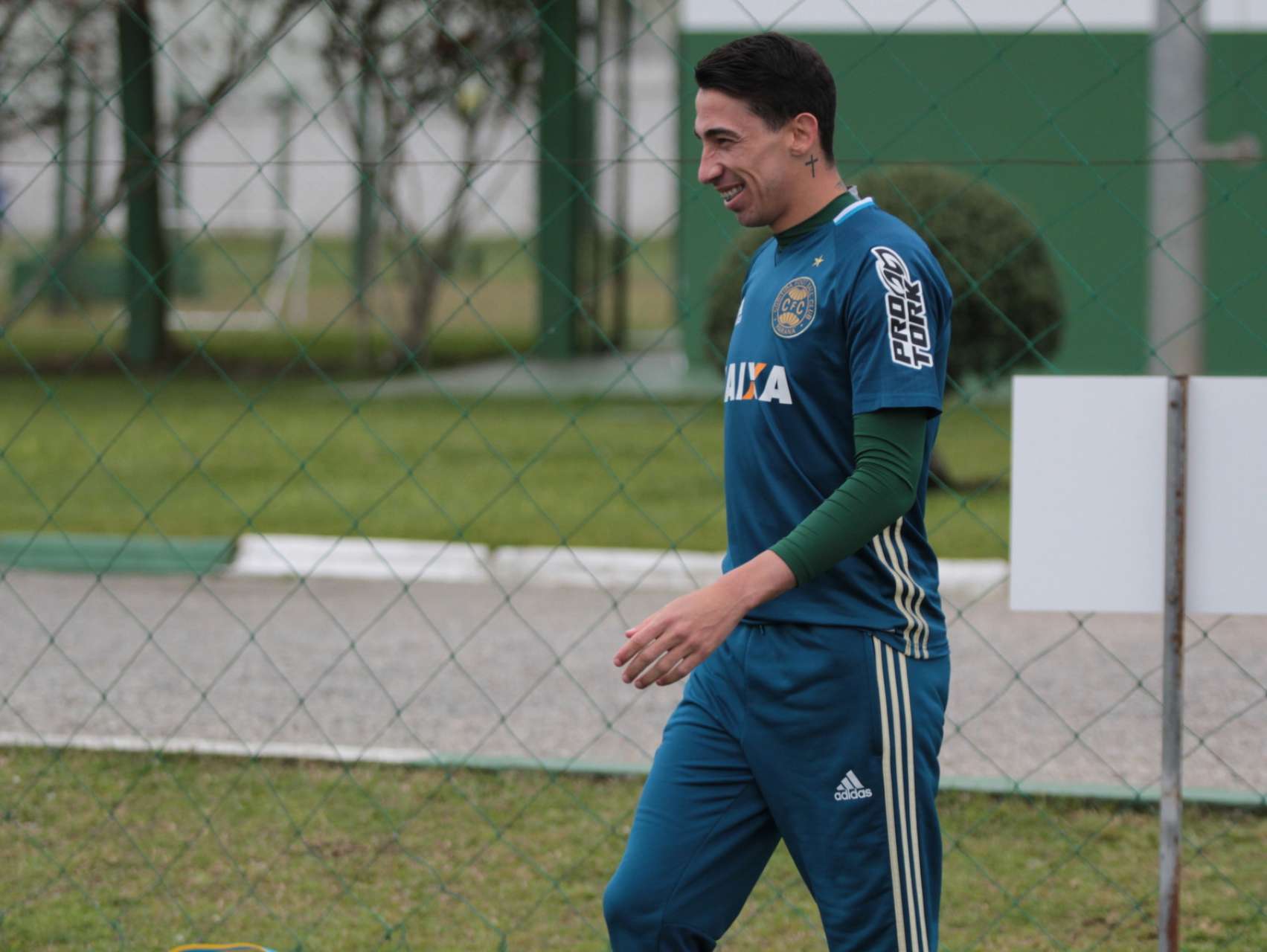 Imagens do treino da manh�