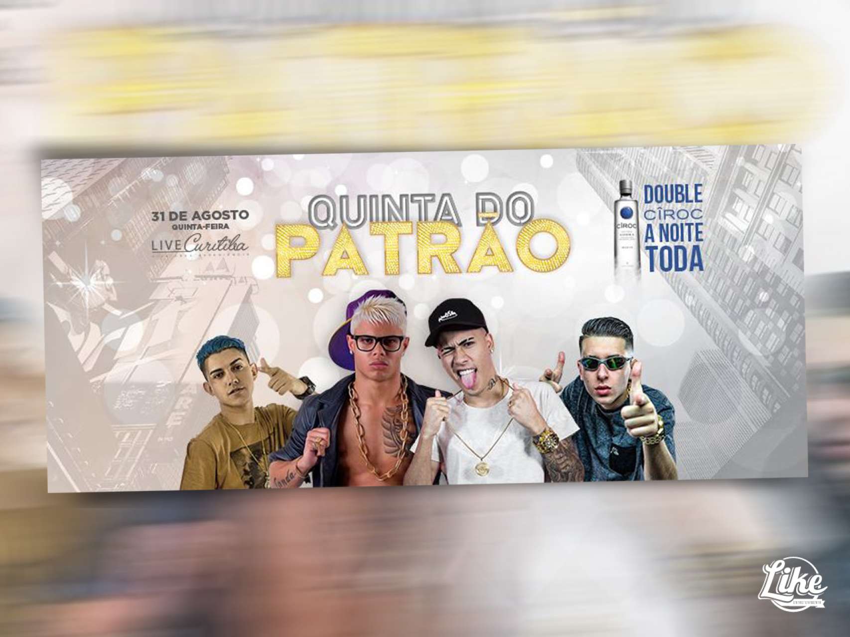 Ingressos para a Quinta do Patr�o 
