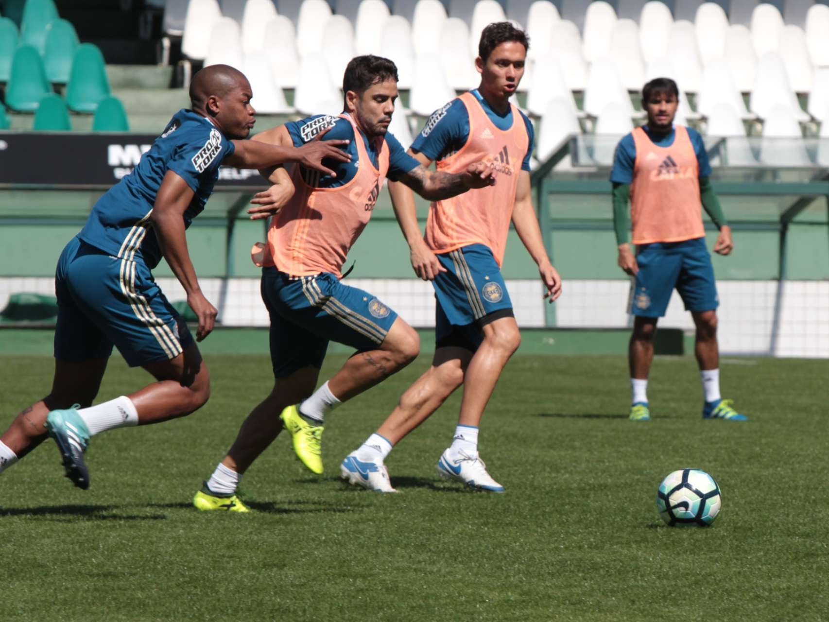 Fotos do treino de domingo