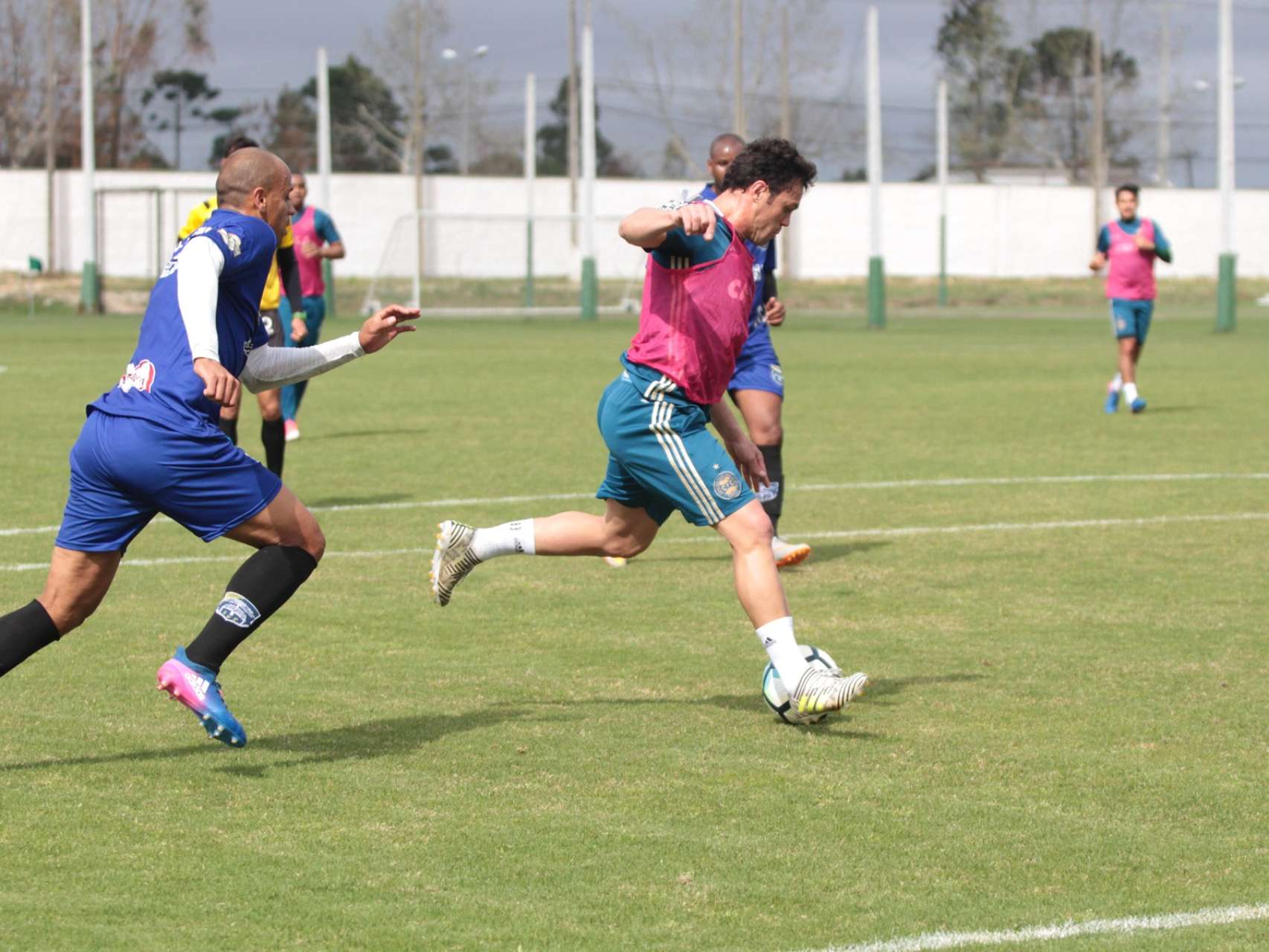 Jogo-treino movimenta sexta-feira no CT