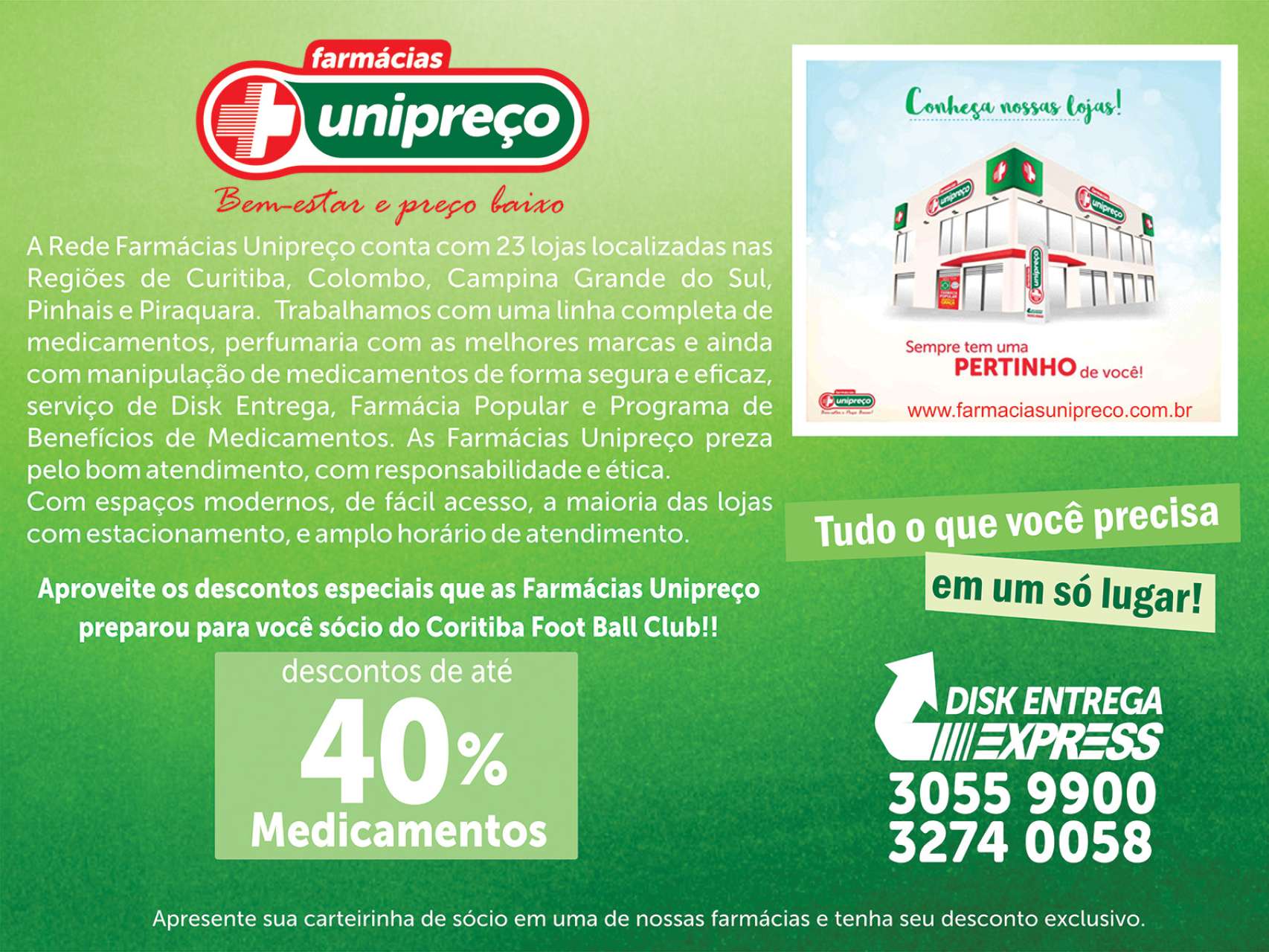 Farm�cia Unipre�o no Clube de Benef�cios