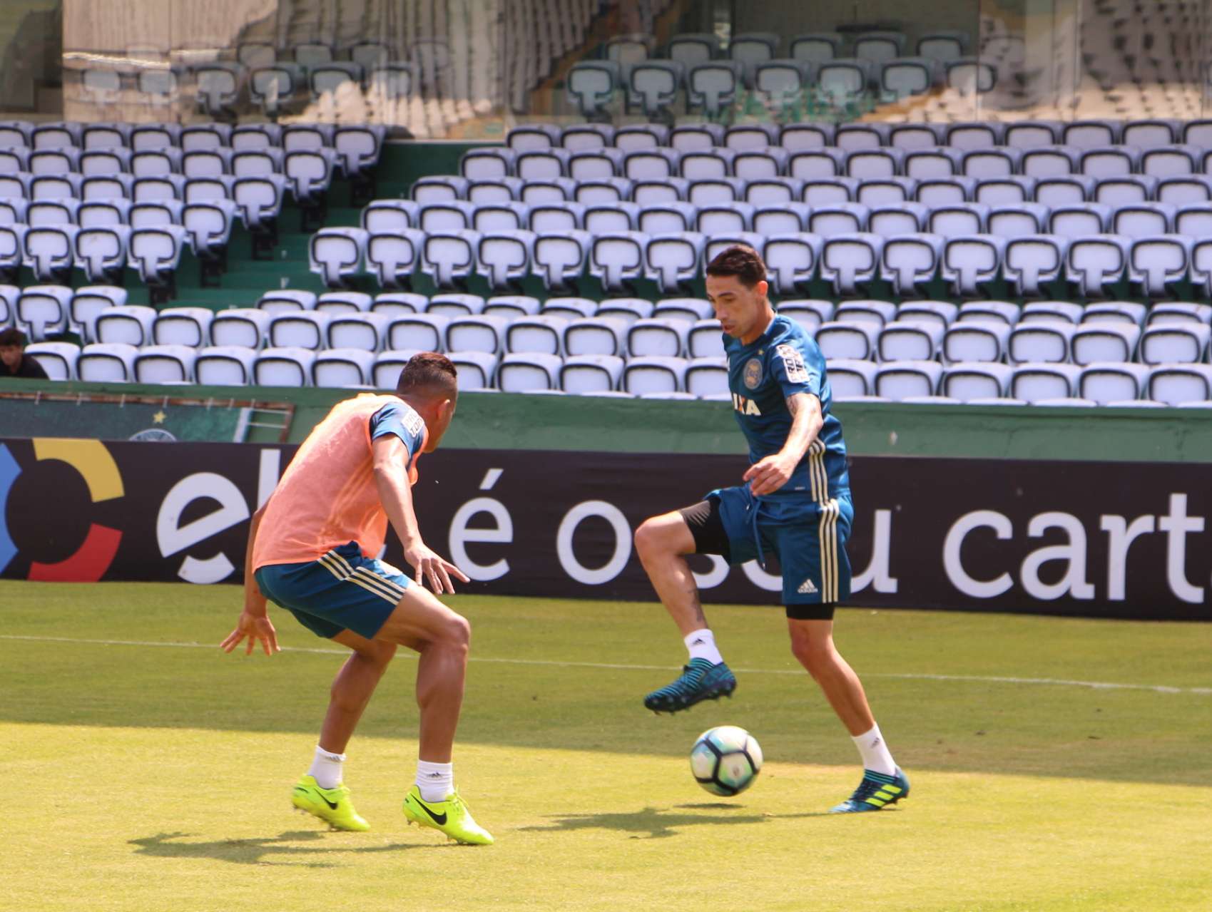 Coxa encerra a prepara��o para pegar o Botafogo