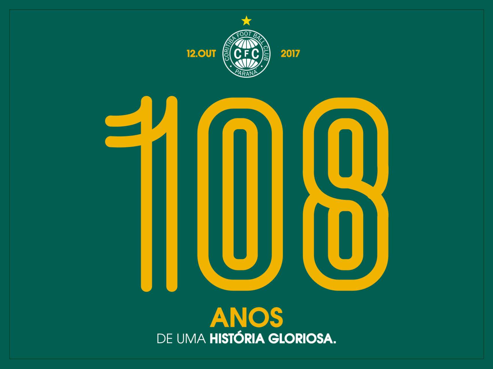 Jantar de 108 anos do Coritiba
