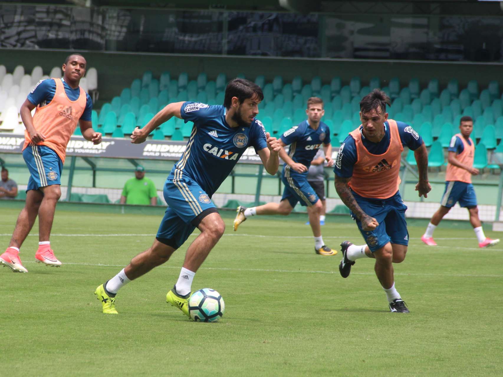Galeria: treino no Couto