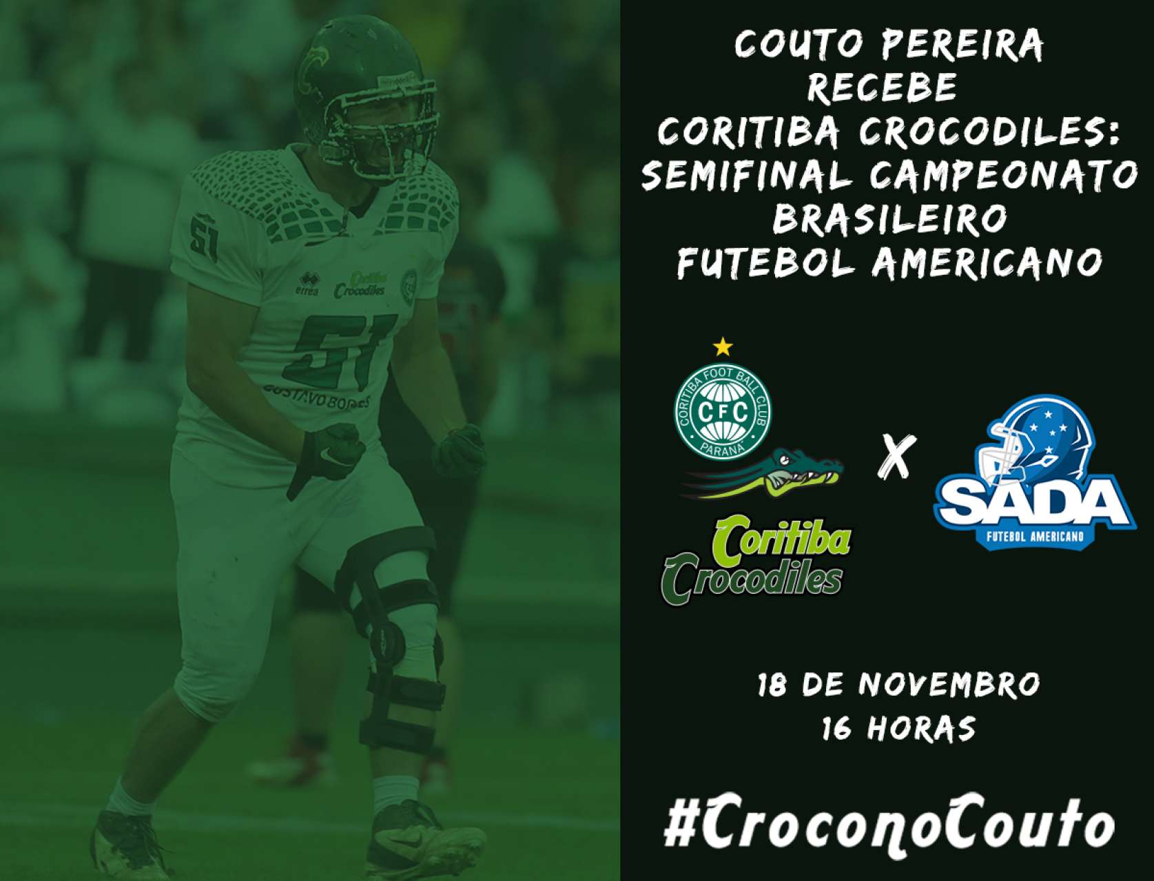 Ingressos � venda para o jogo do Croco