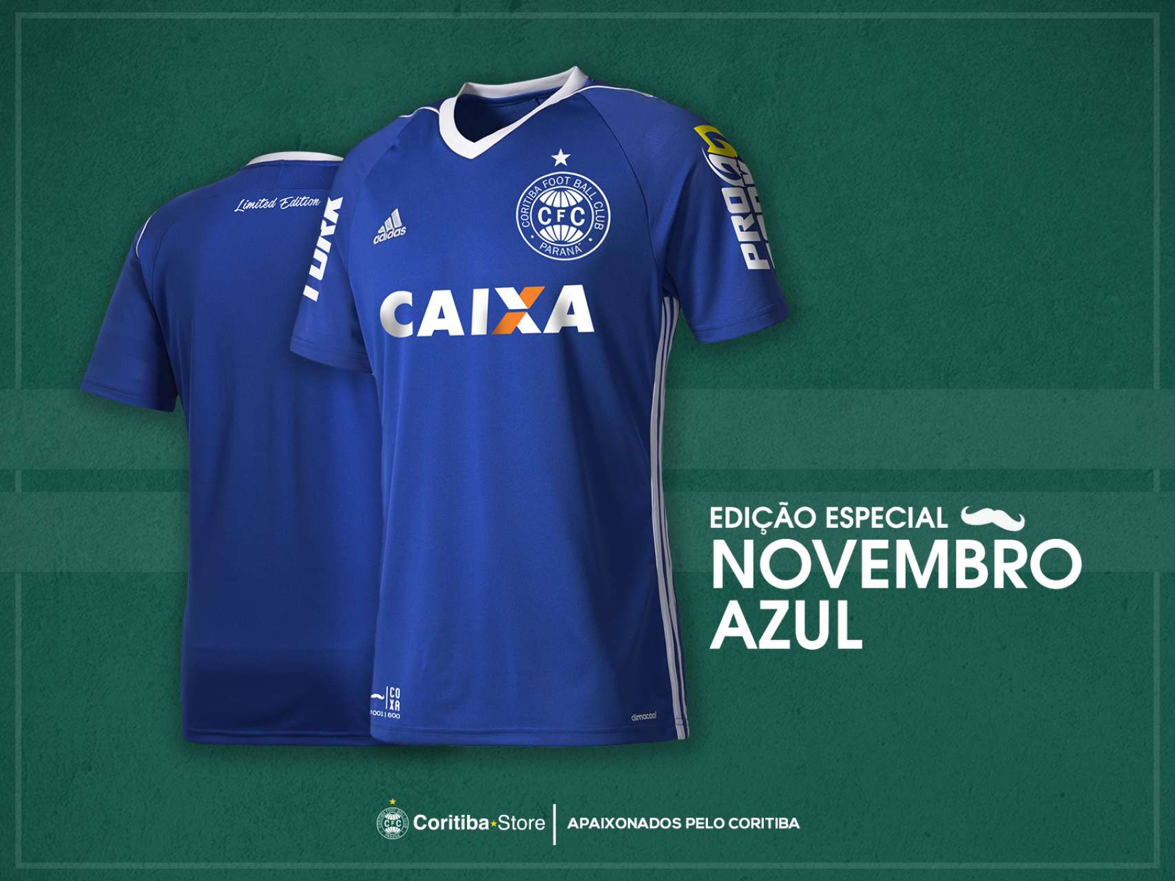 Camisa Novembro Azul