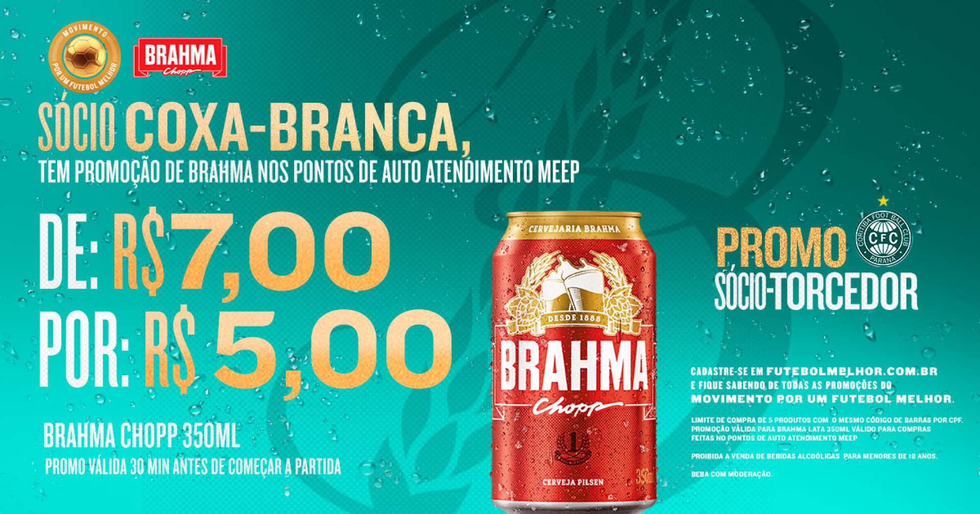 Autoatendimento na Arquibancada