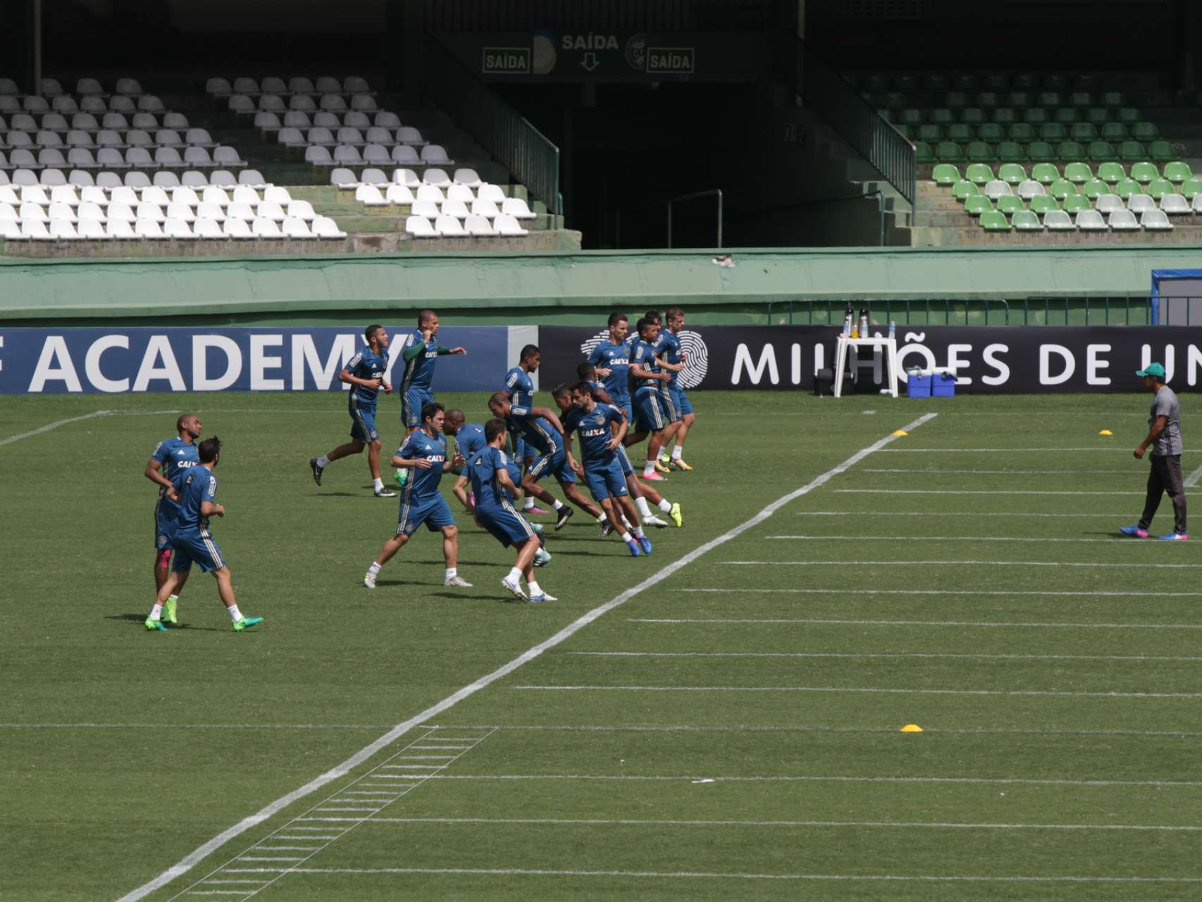 Galeria: treino no Couto