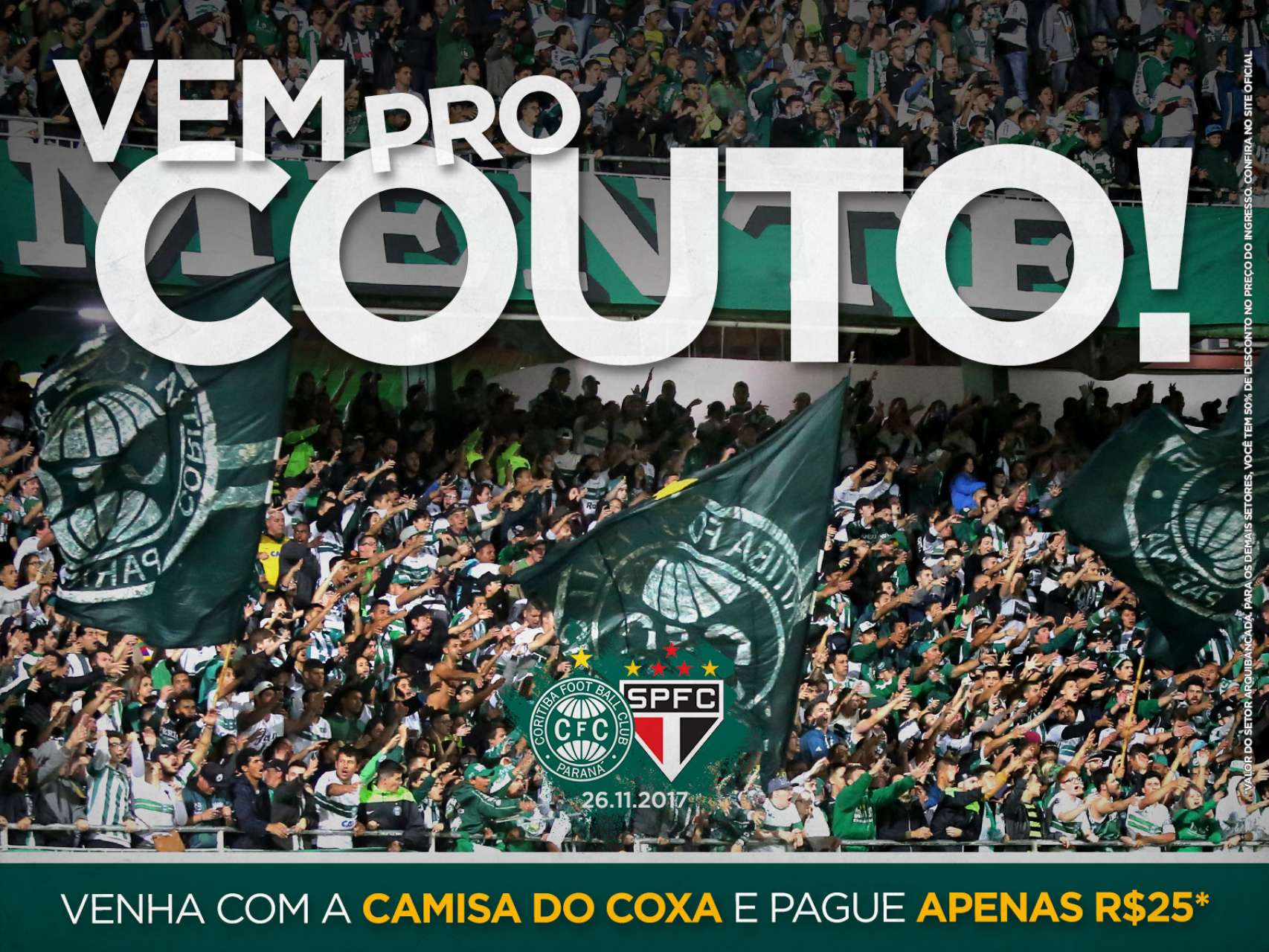 Coxa reduz pre�o de ingressos e mant�m promo��o