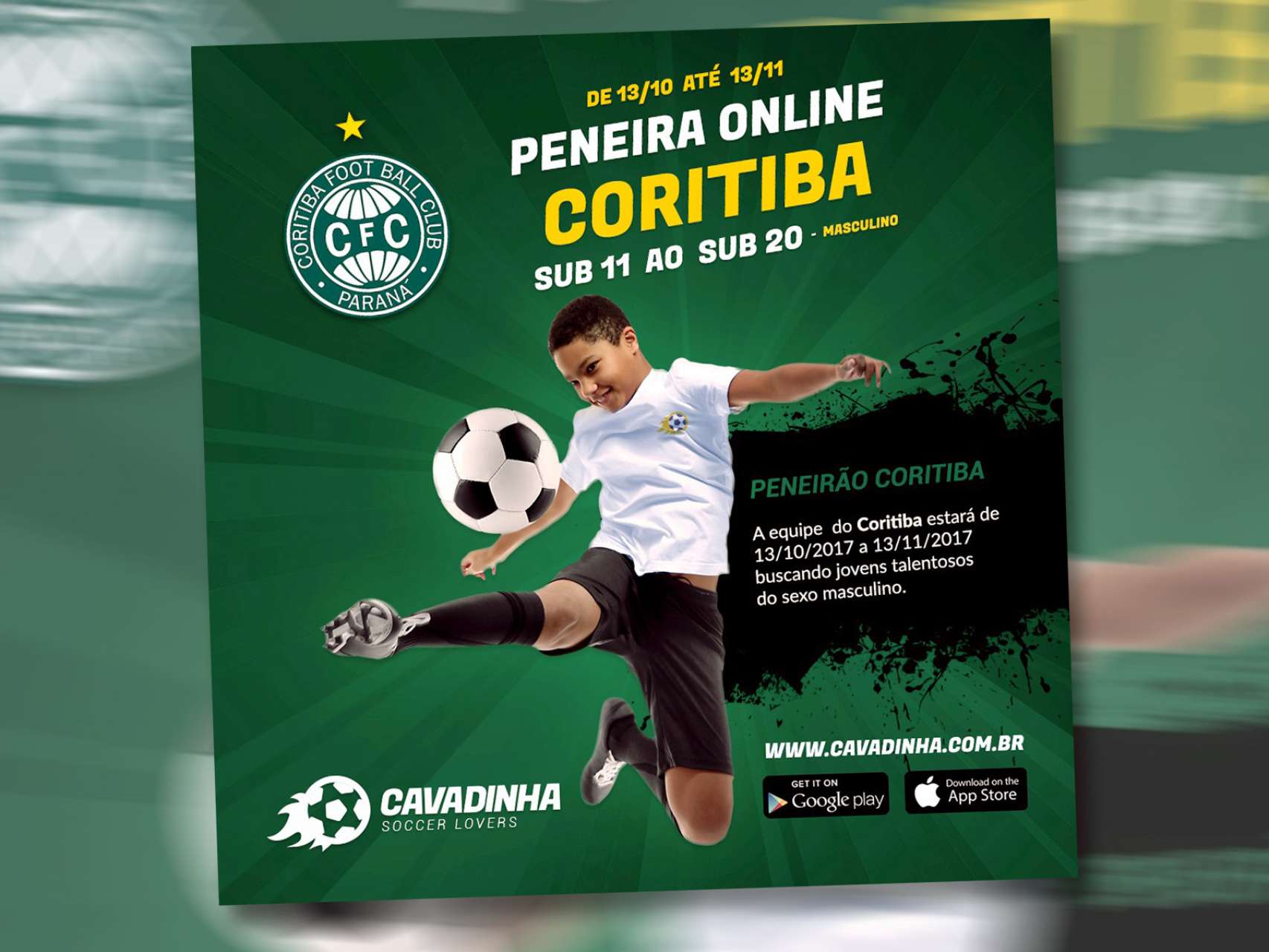 Resultado da sele��o online