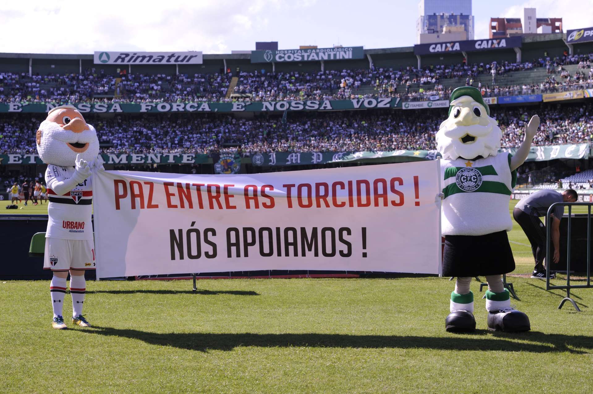 Paz nas torcidas 