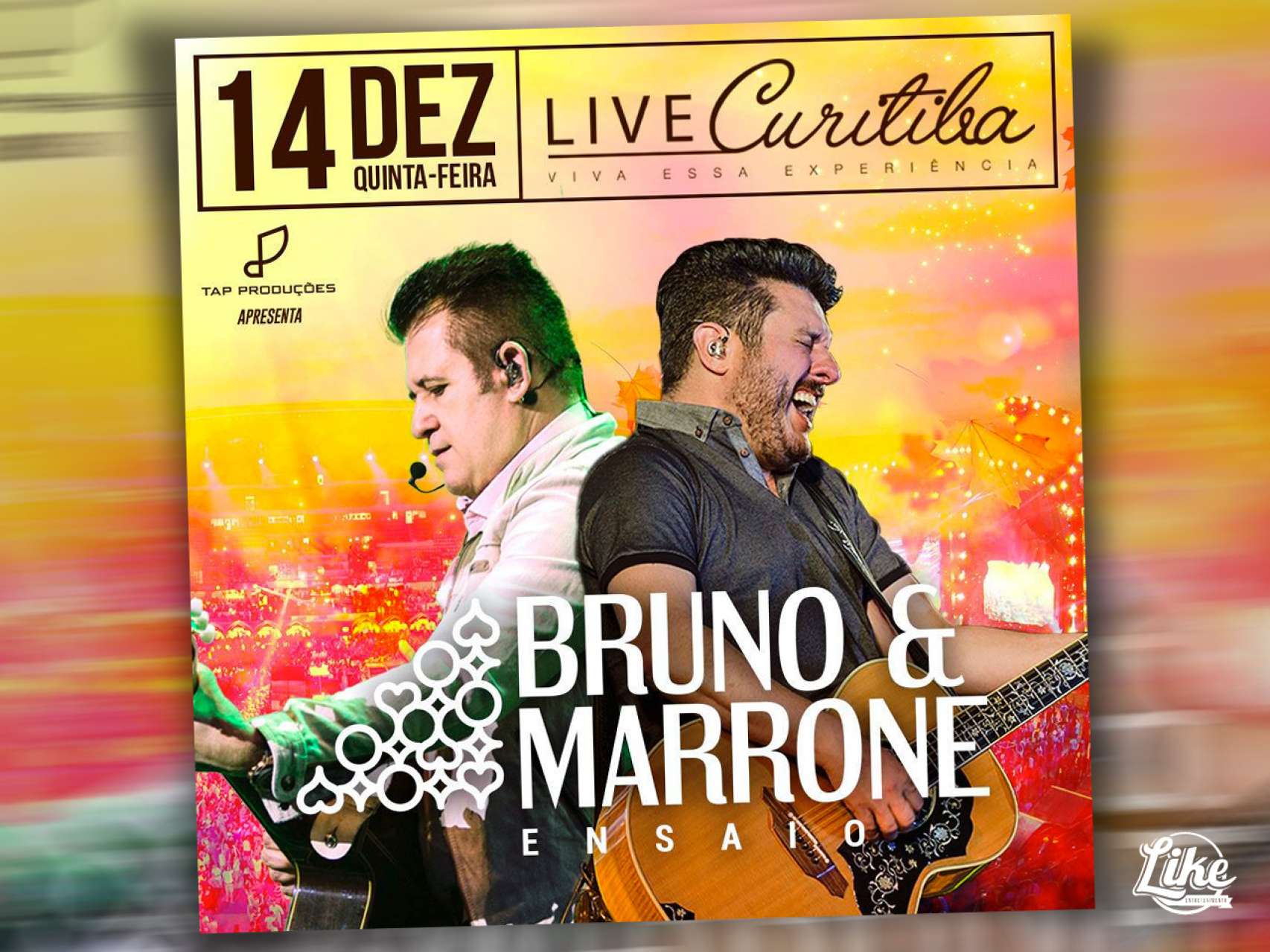 Ingressos para shows no Goleada