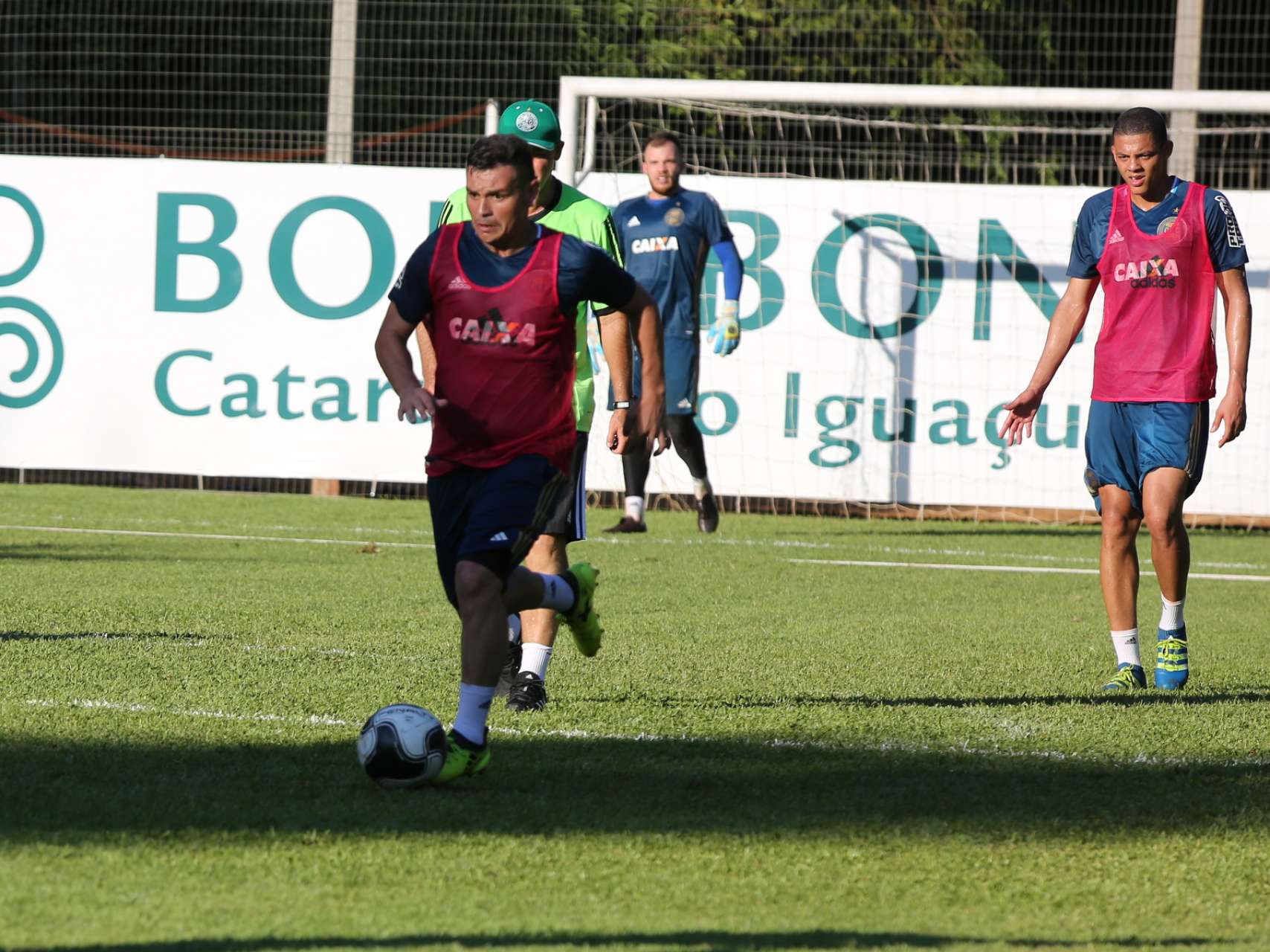Treino em fotos