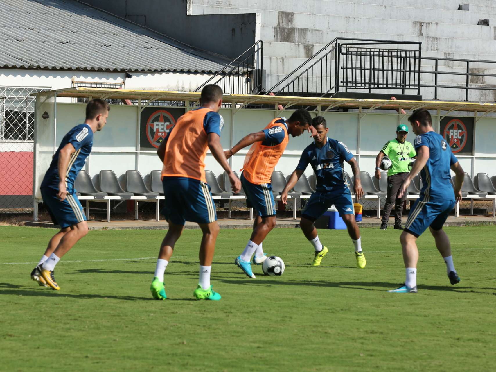 Galeria: Coxa treina no Flamengo em Foz do Igua�u
