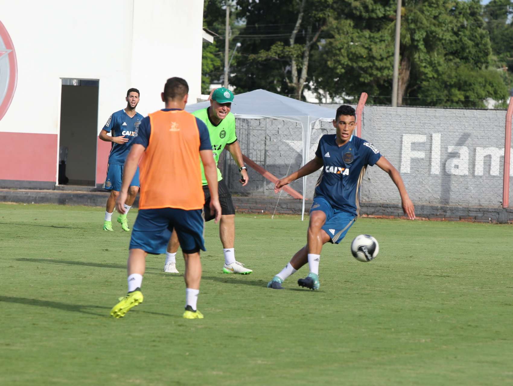 Fotos do treino da tarde