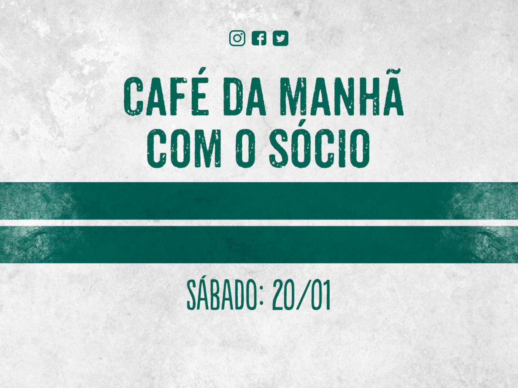 Sorteados para o Caf� da Manh� com os S�cios