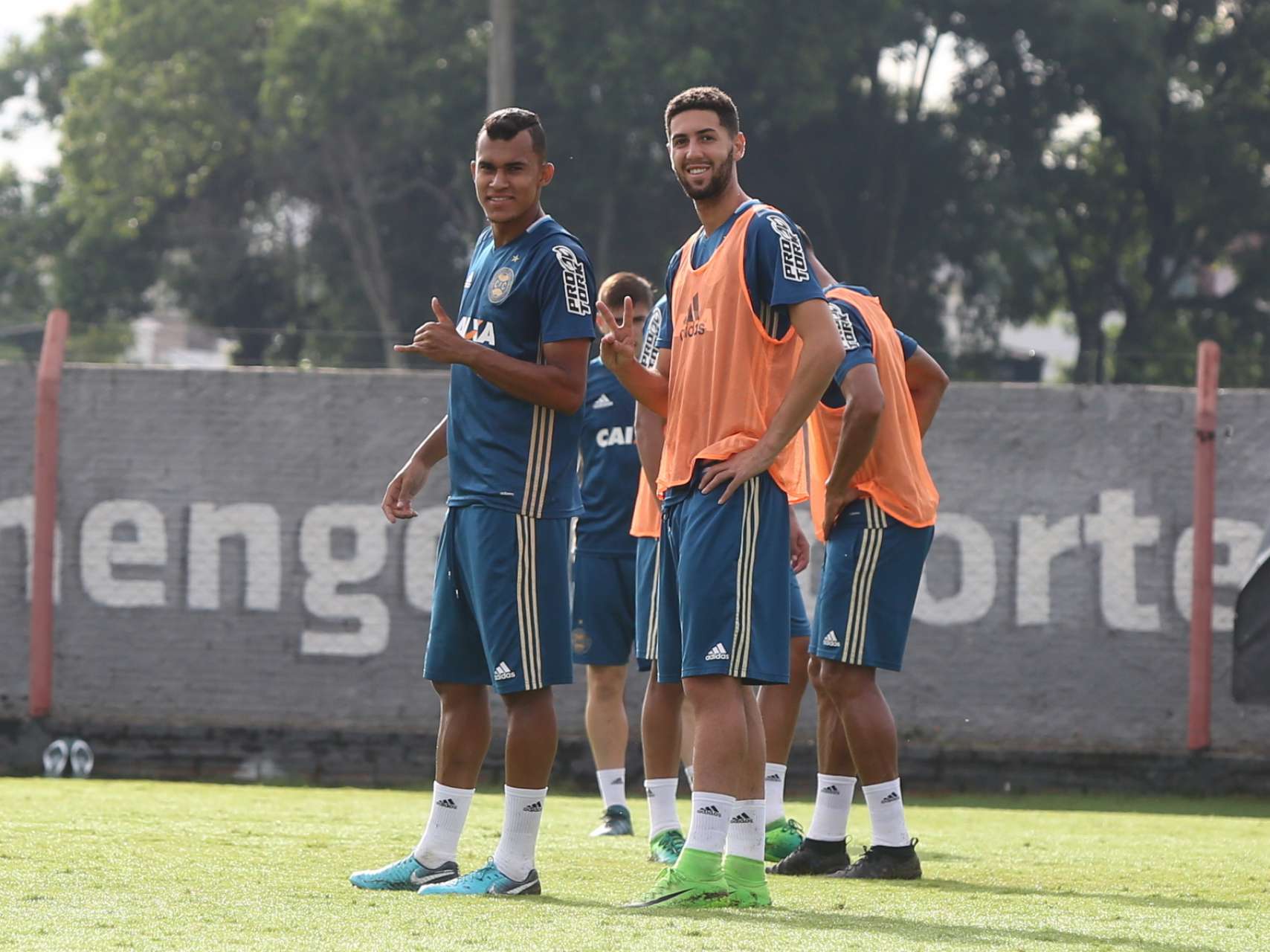 Fotos do �ltimo treino em Foz do Igua�u