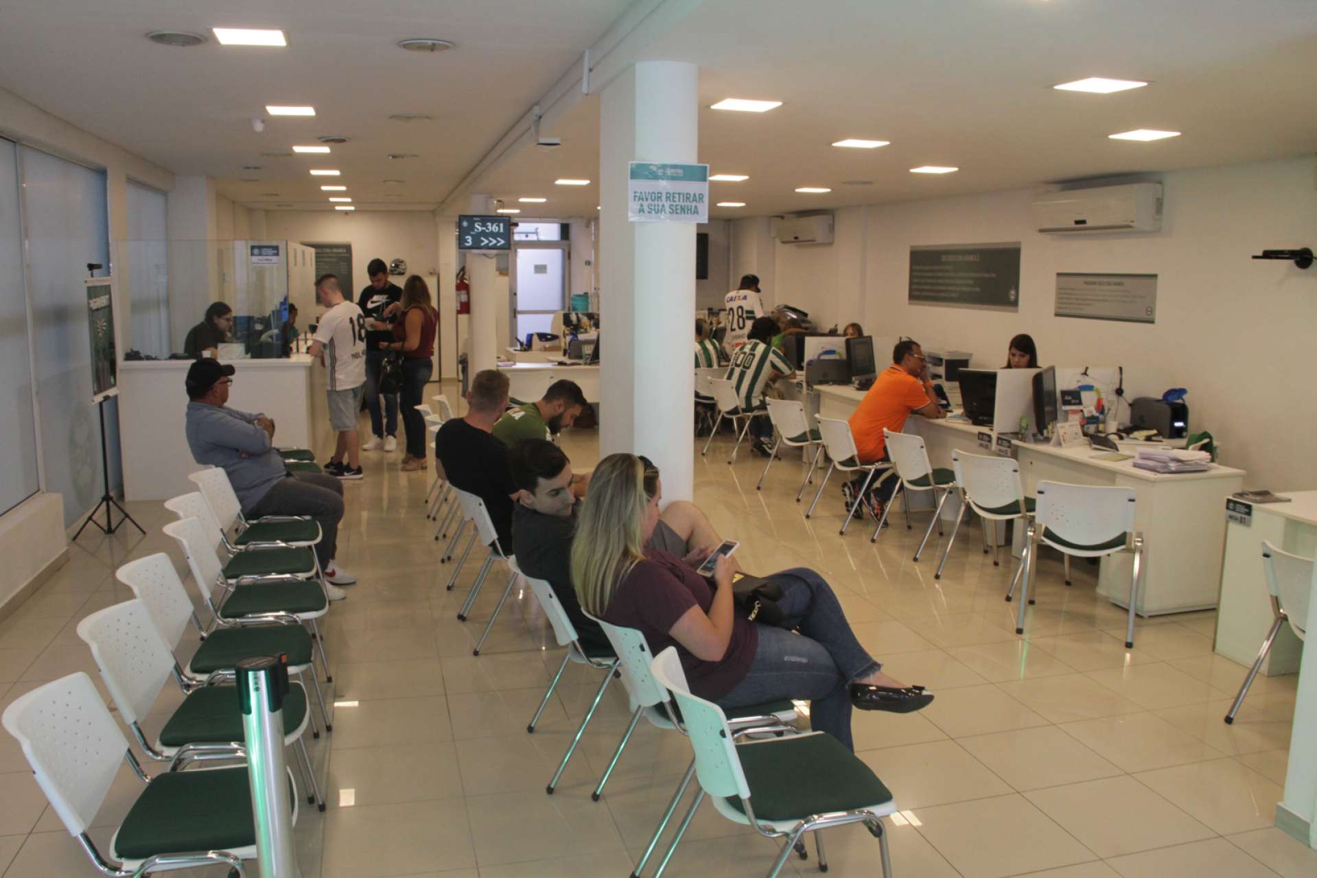 Central de S�cios aberta
