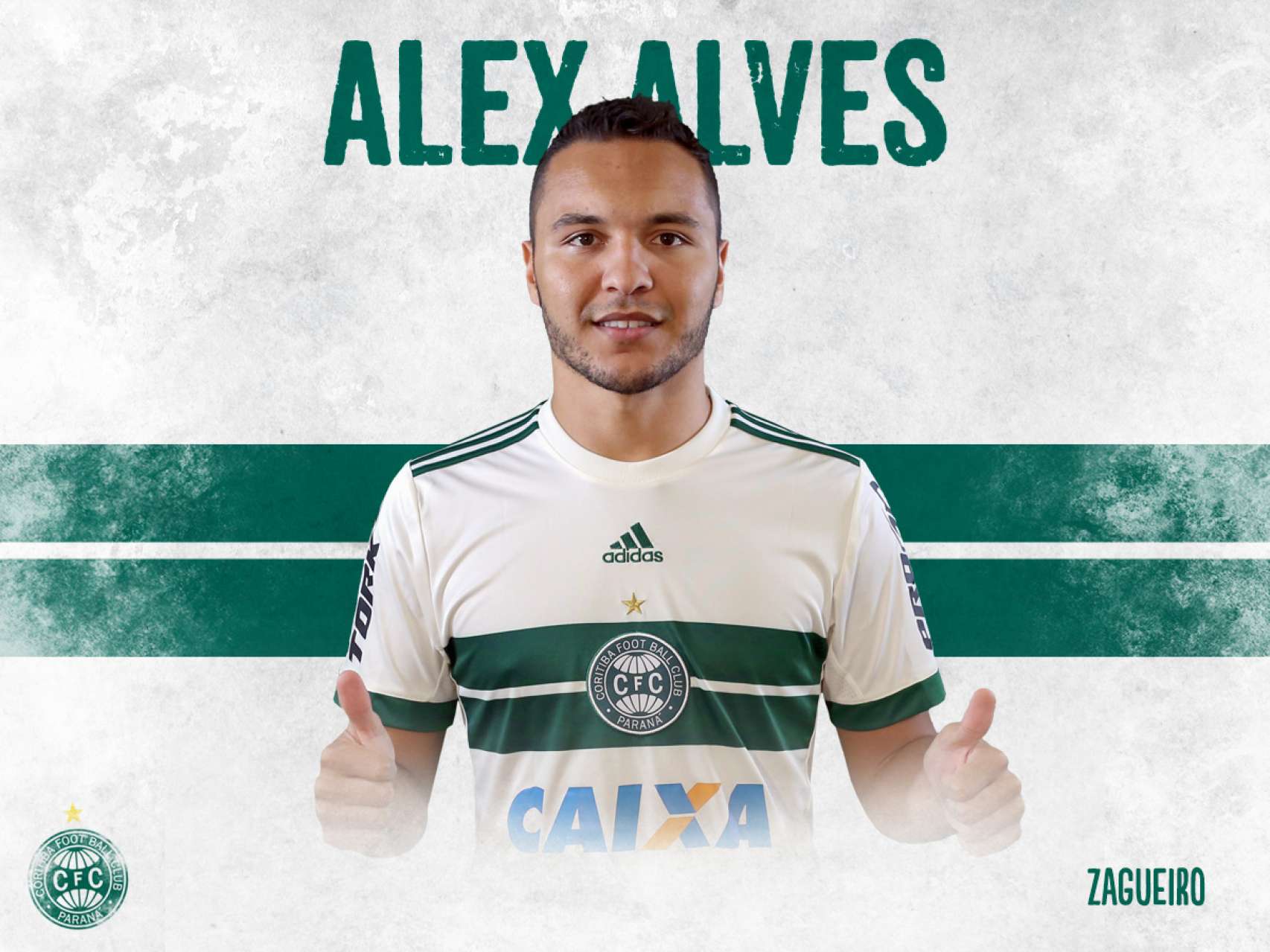 Coritiba contrata zagueiro Alex Alves