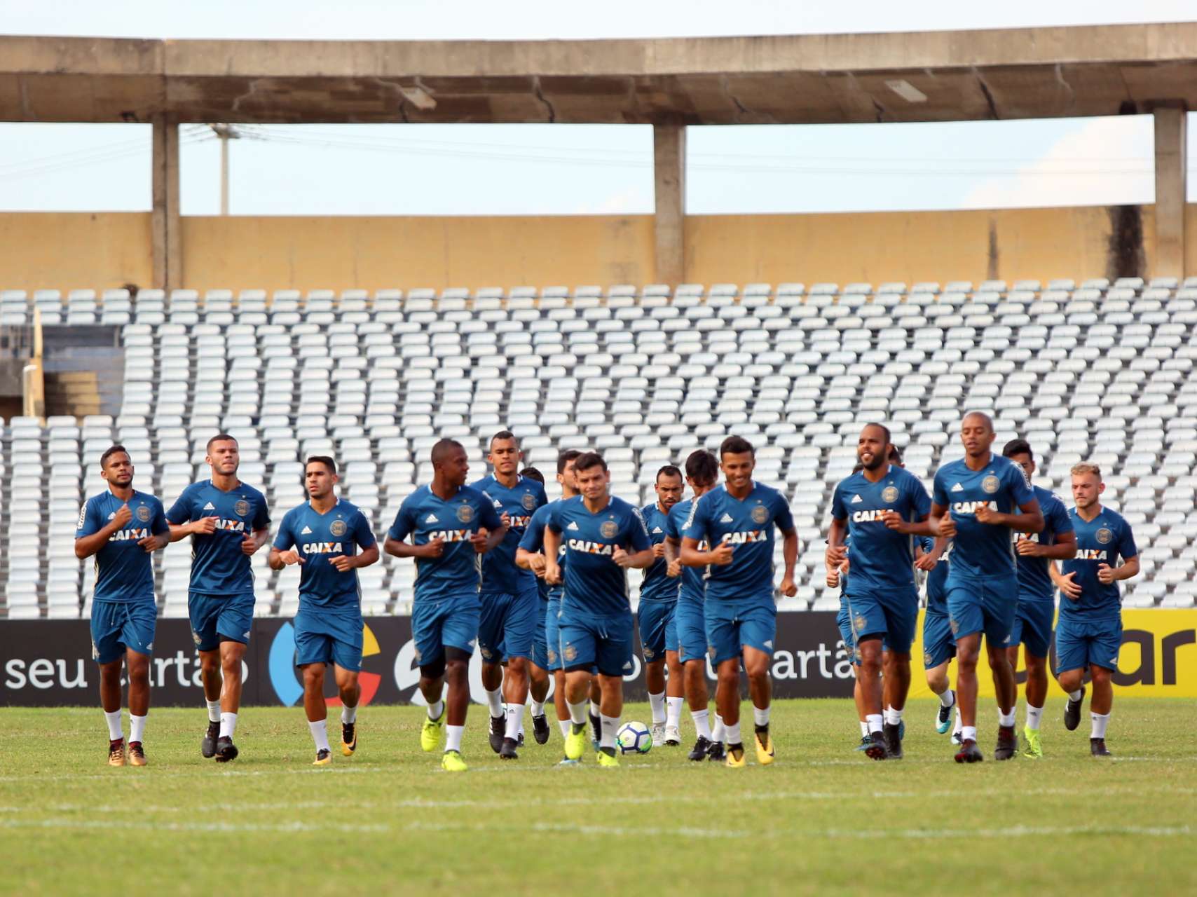 Fotos do treino em Teresina
