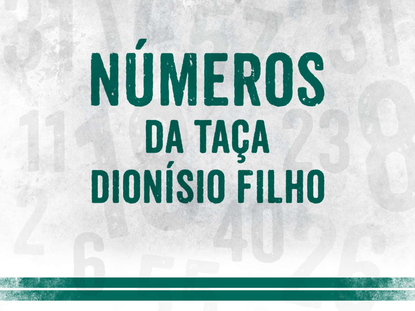 N�meros da Ta�a Dion�sio Filho