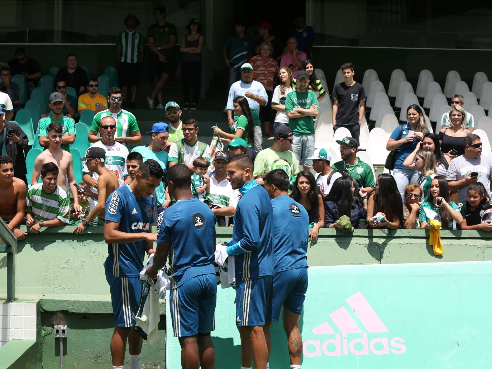 Galeria do treino aberto