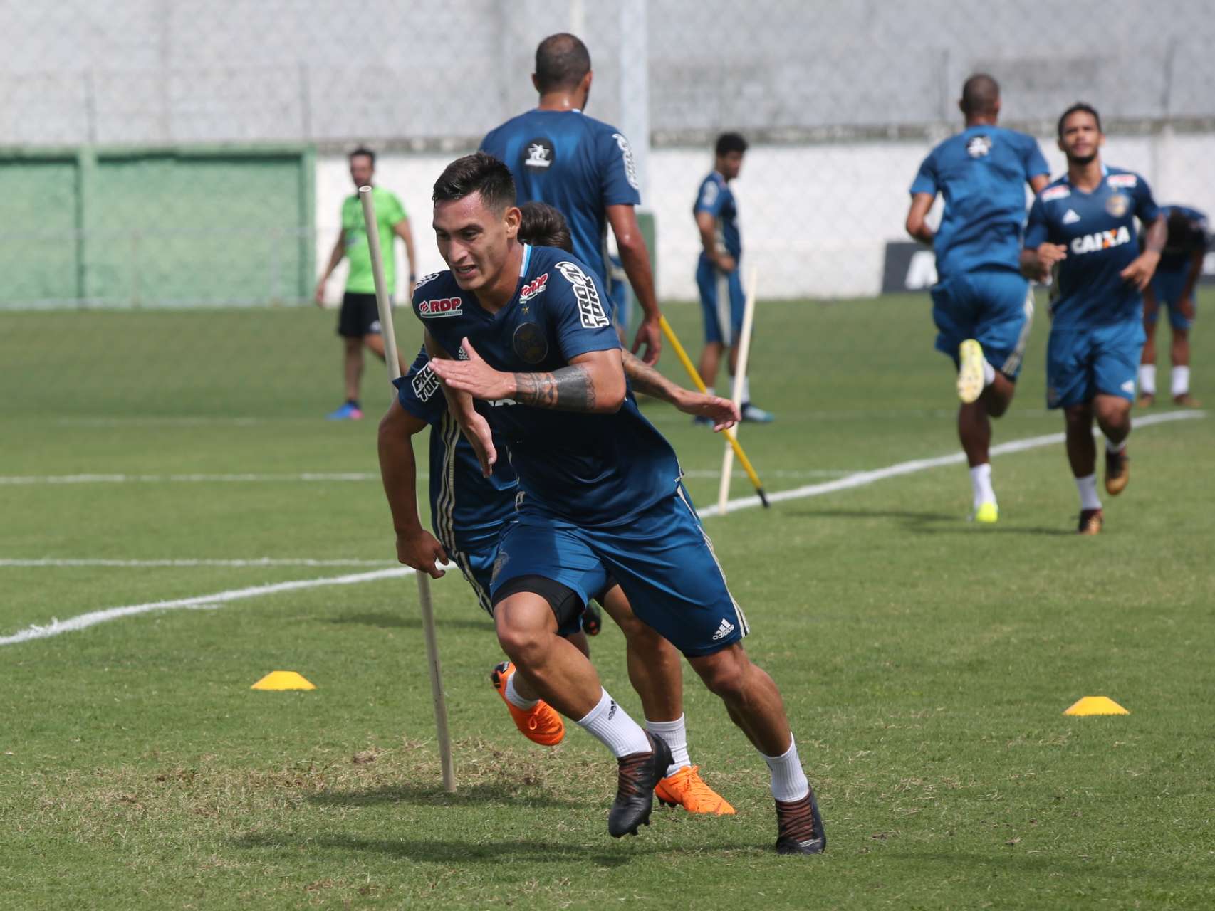 Imagens do treino de s�bado