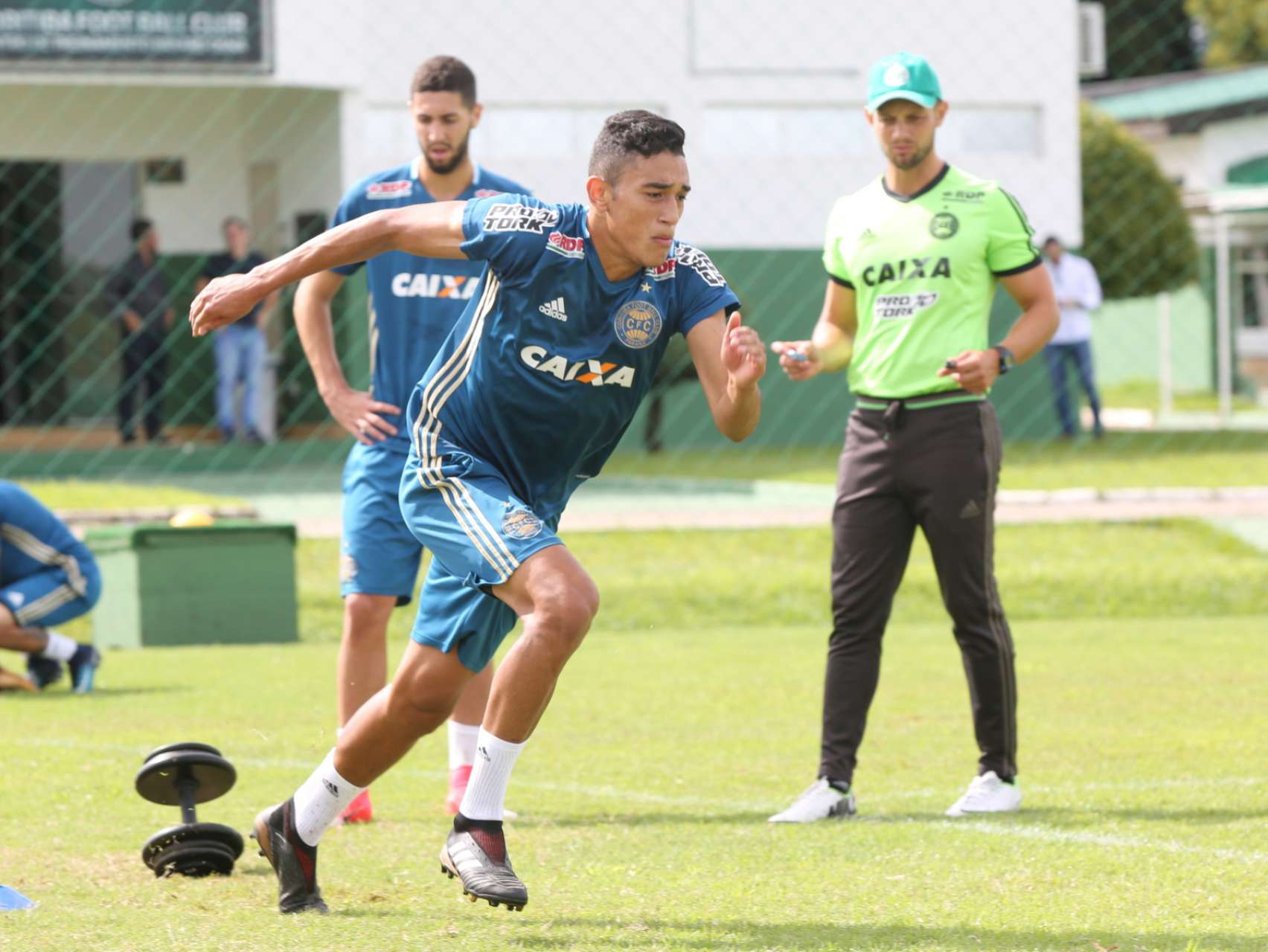 Galeria: treino de quarta-feira