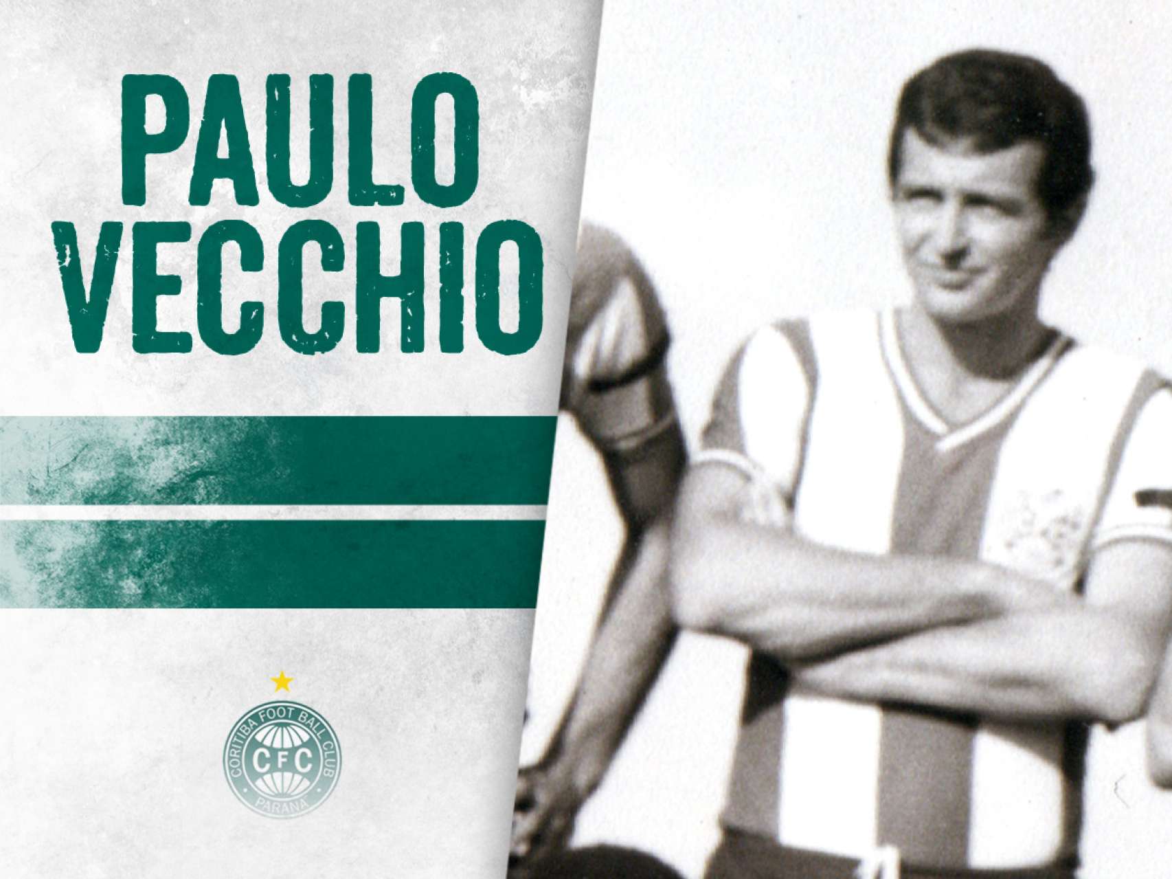 Coritiba homenageia Paulo Vecchio
