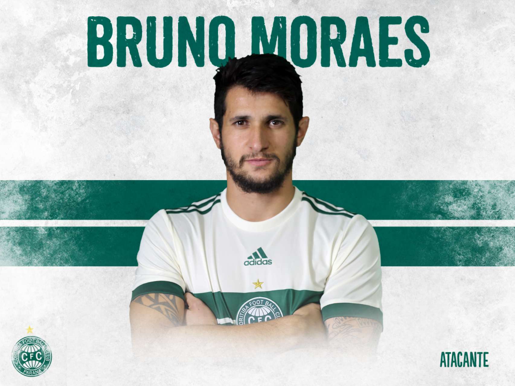 Coritiba confirma Bruno Moraes