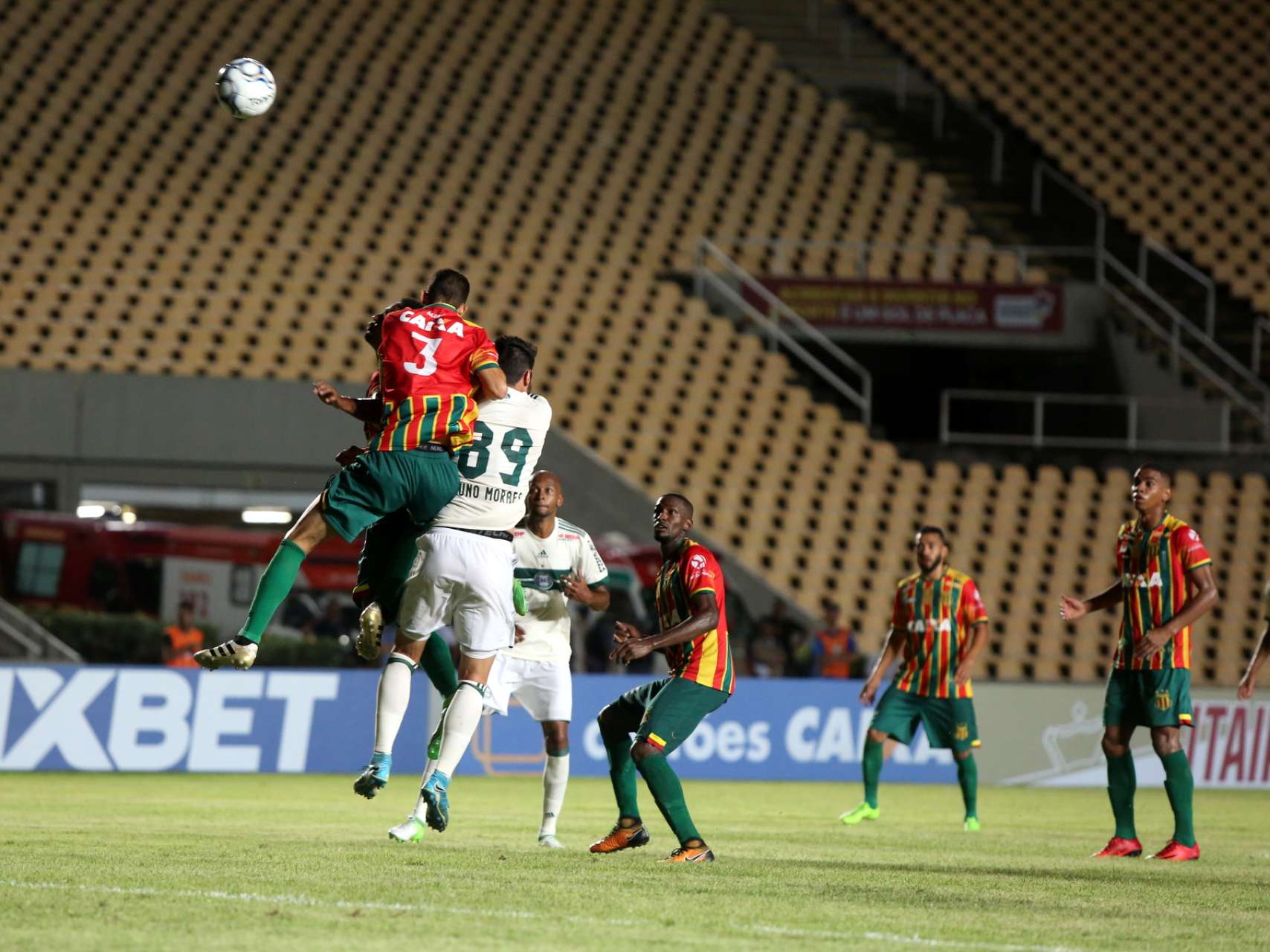 N�meros de Coritiba e Sampaio Corr�a