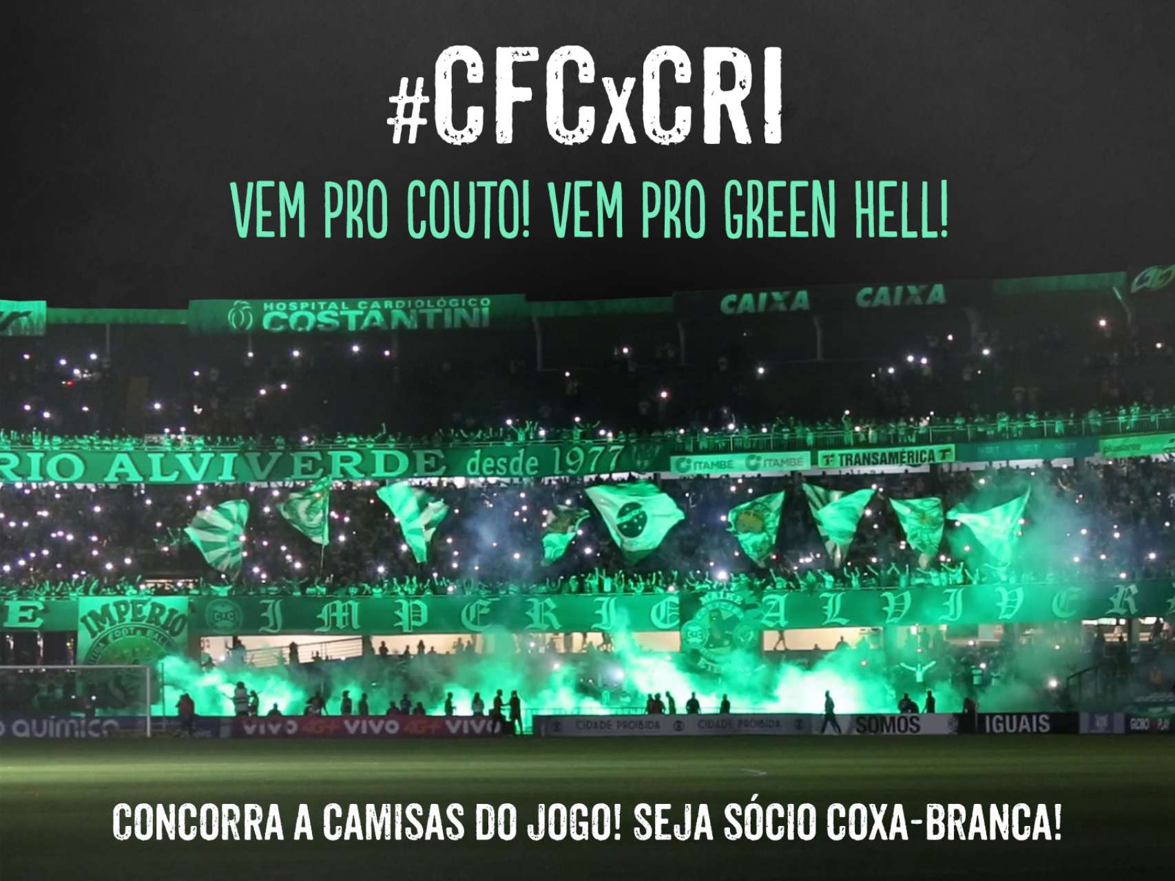 Quer ganhar uma camisa do Coxa?