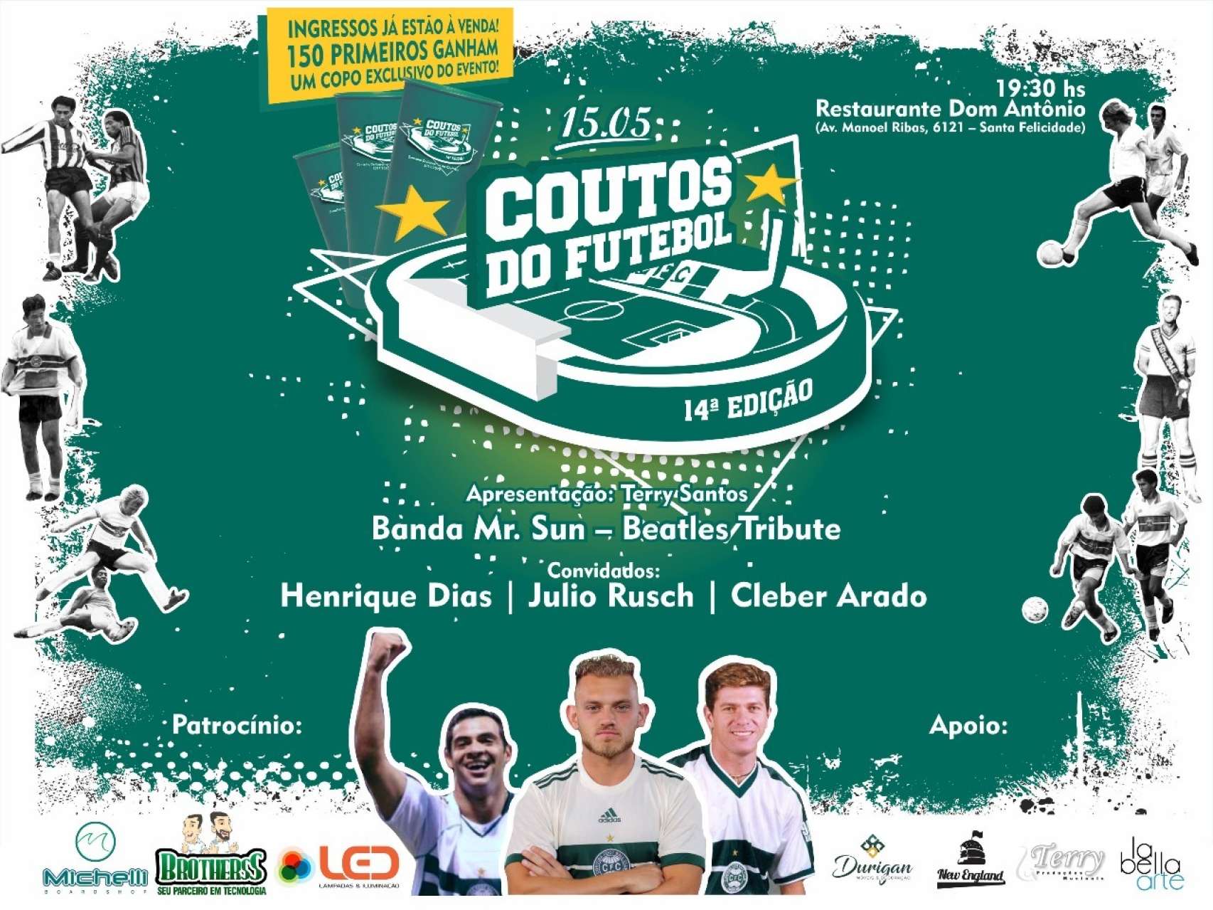 Coutos do Futebol ser� na ter�a