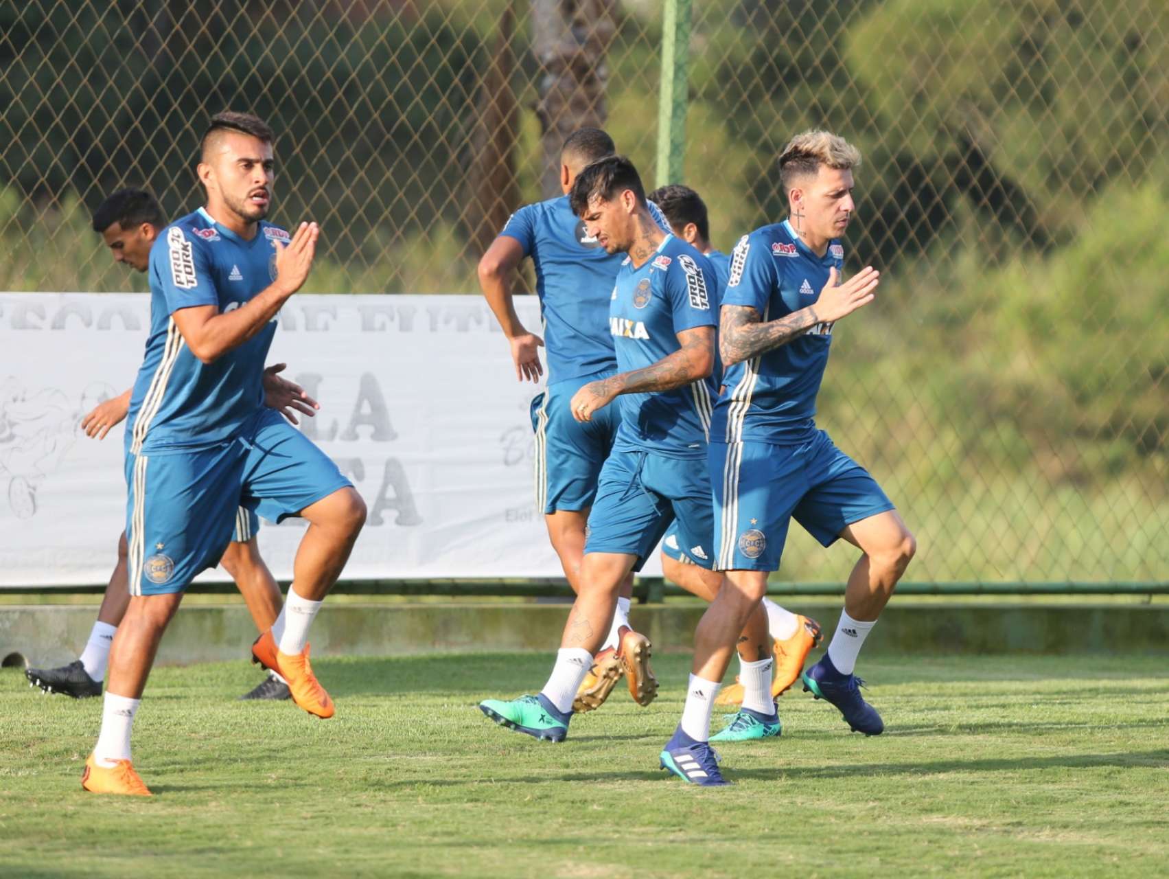 Fotos do treino em Minas Gerais
