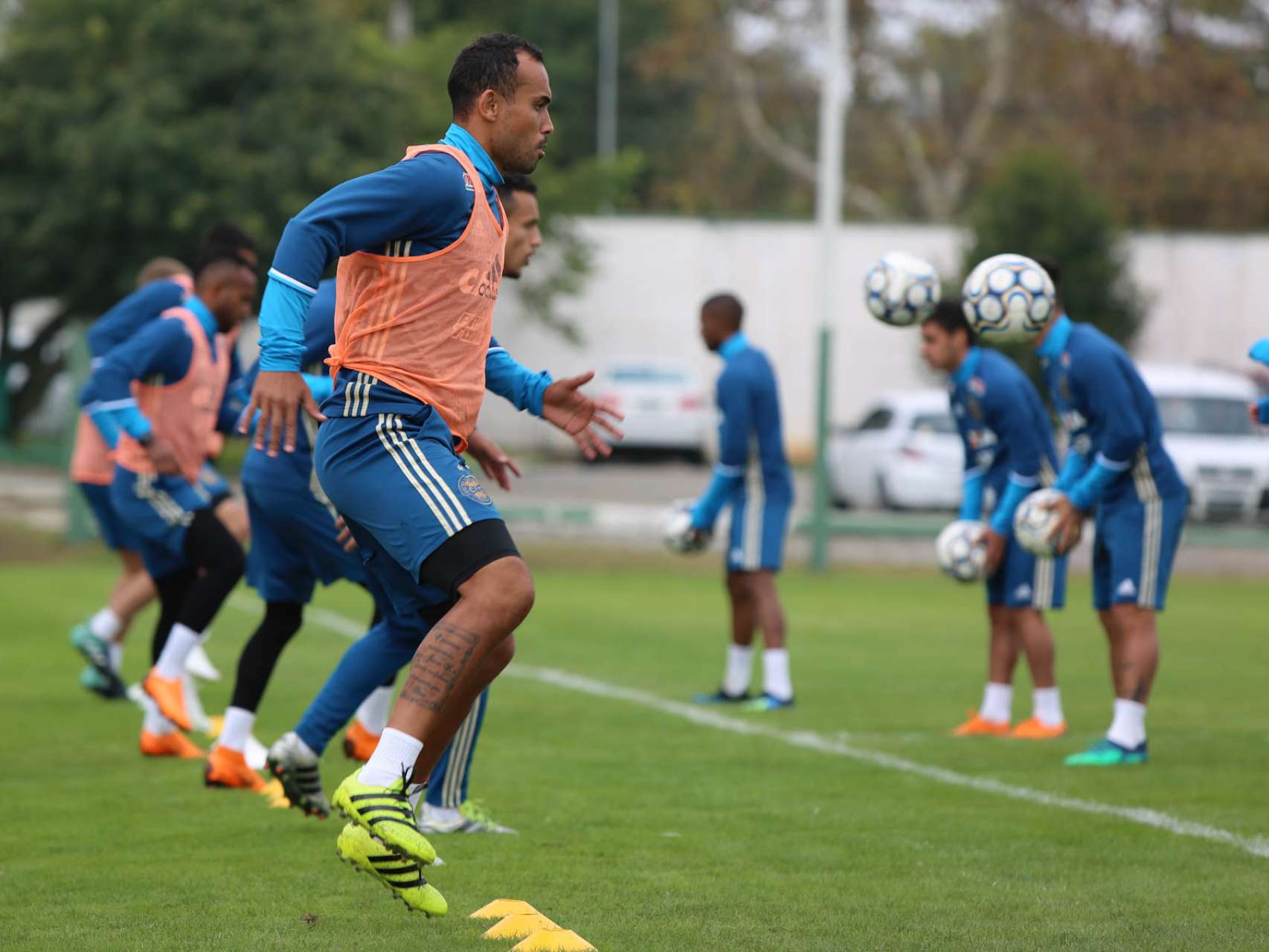 Galeria do treino de quarta