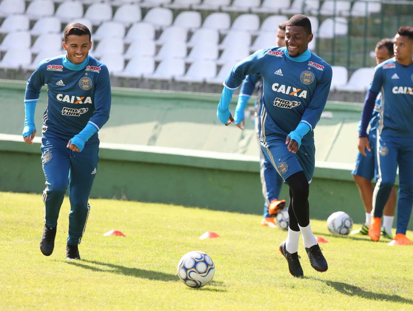 Galeria: treino no Couto