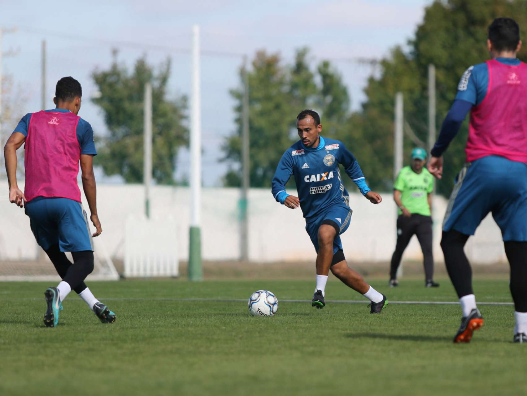 Treino no domingo