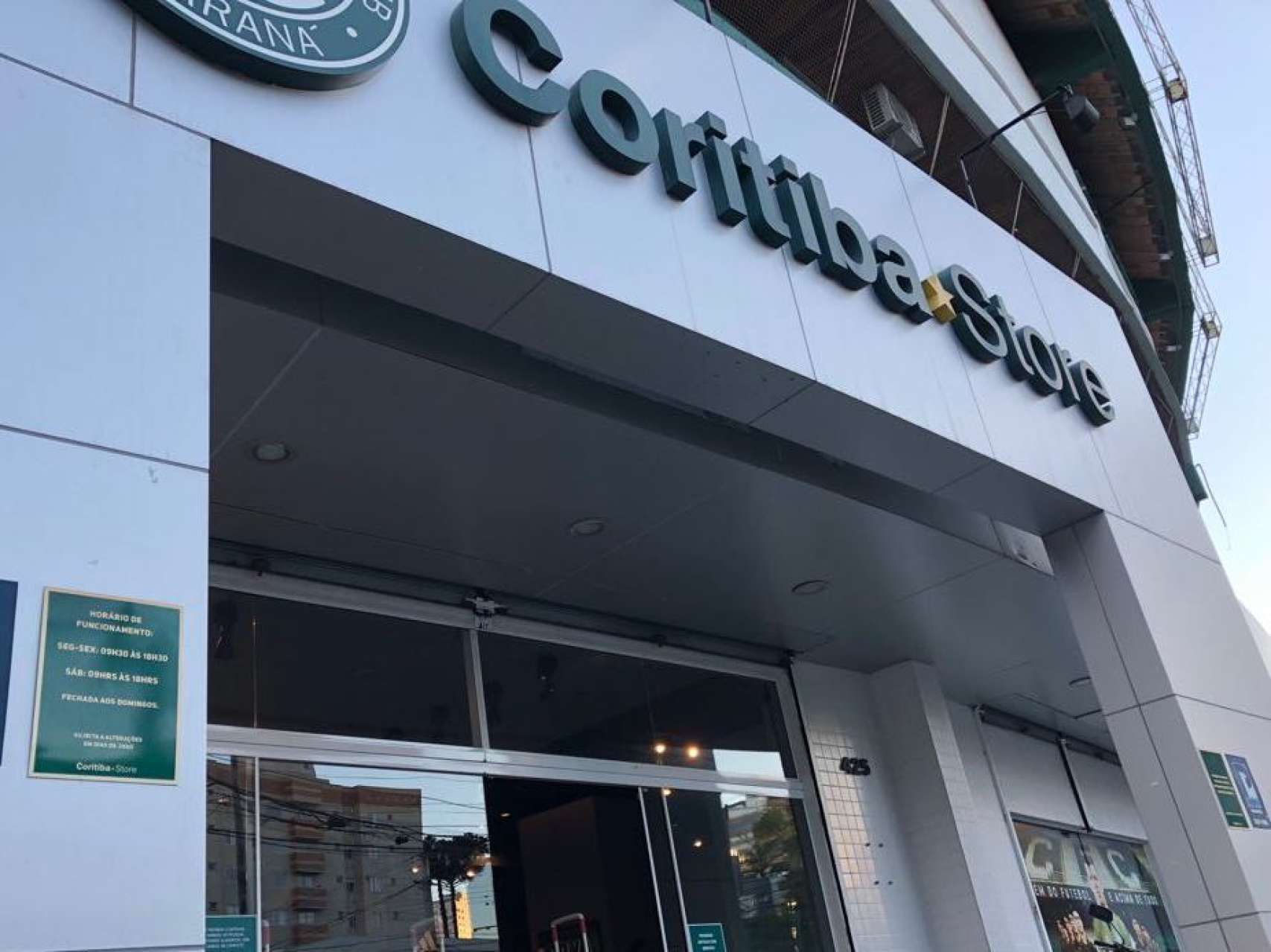 Coritiba Store encerra opera��o dia 15