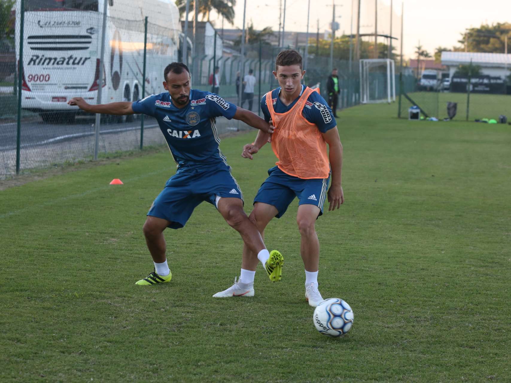 Coxa treina em Florian�polis